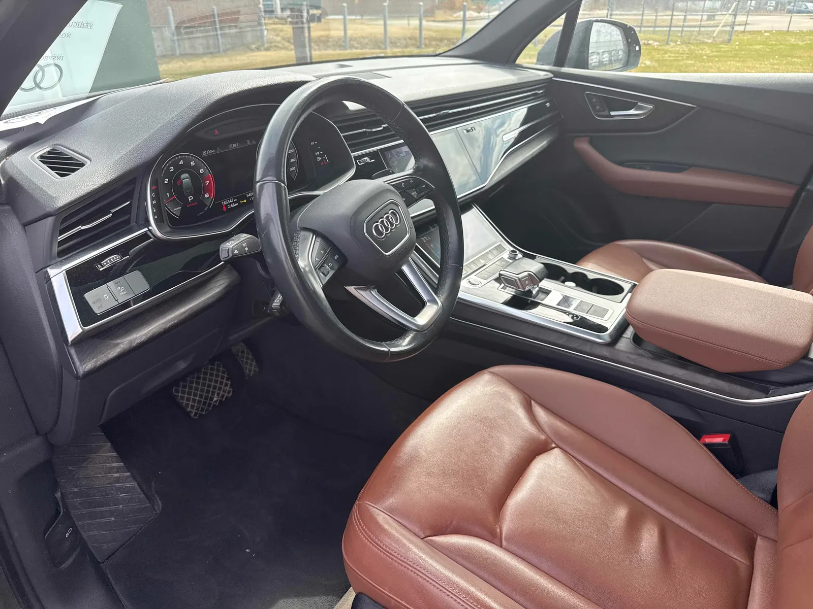 Interior driver side