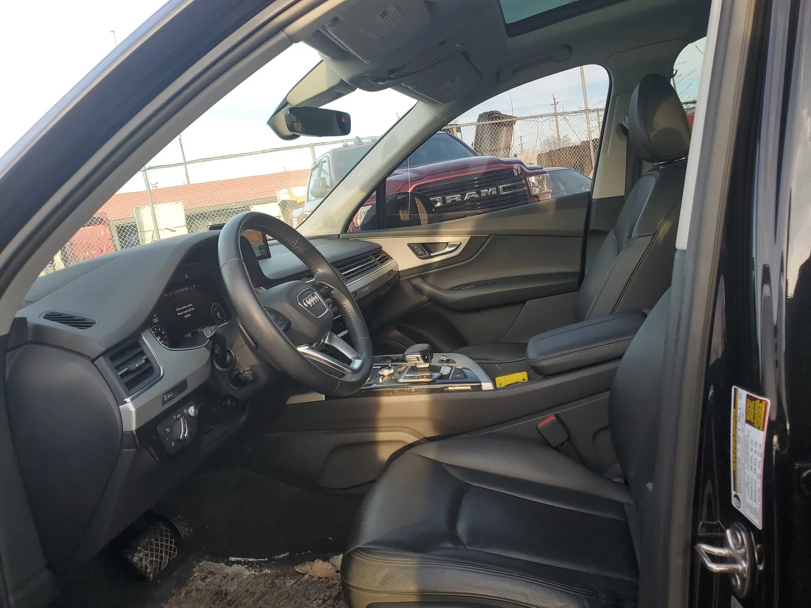 Interior driver side