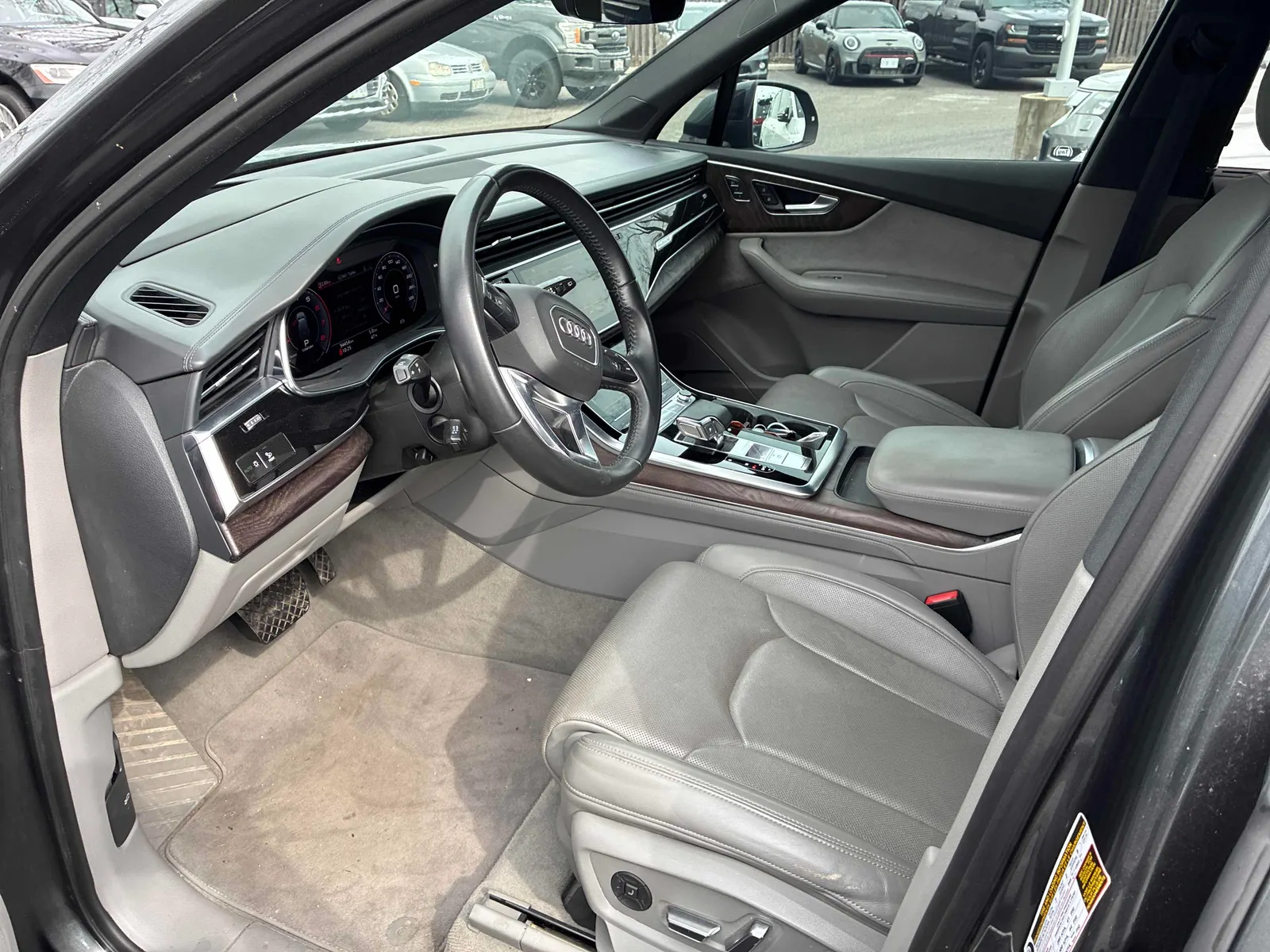 Interior driver side