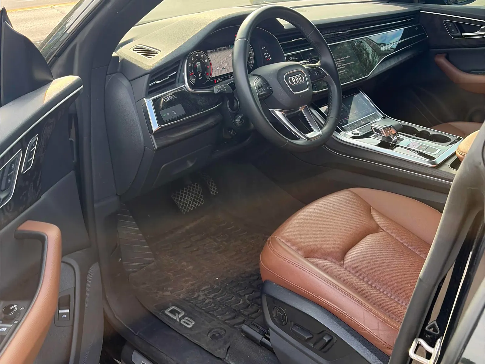 Interior driver side