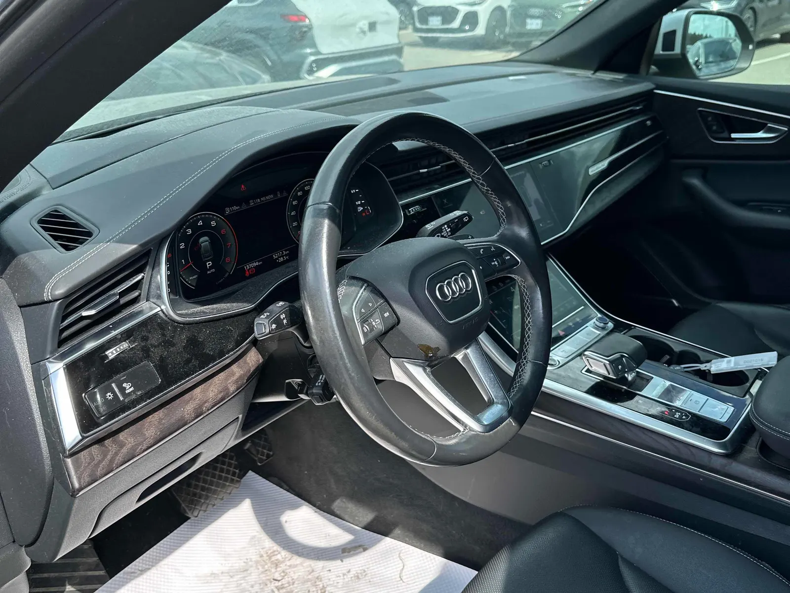 Interior driver side