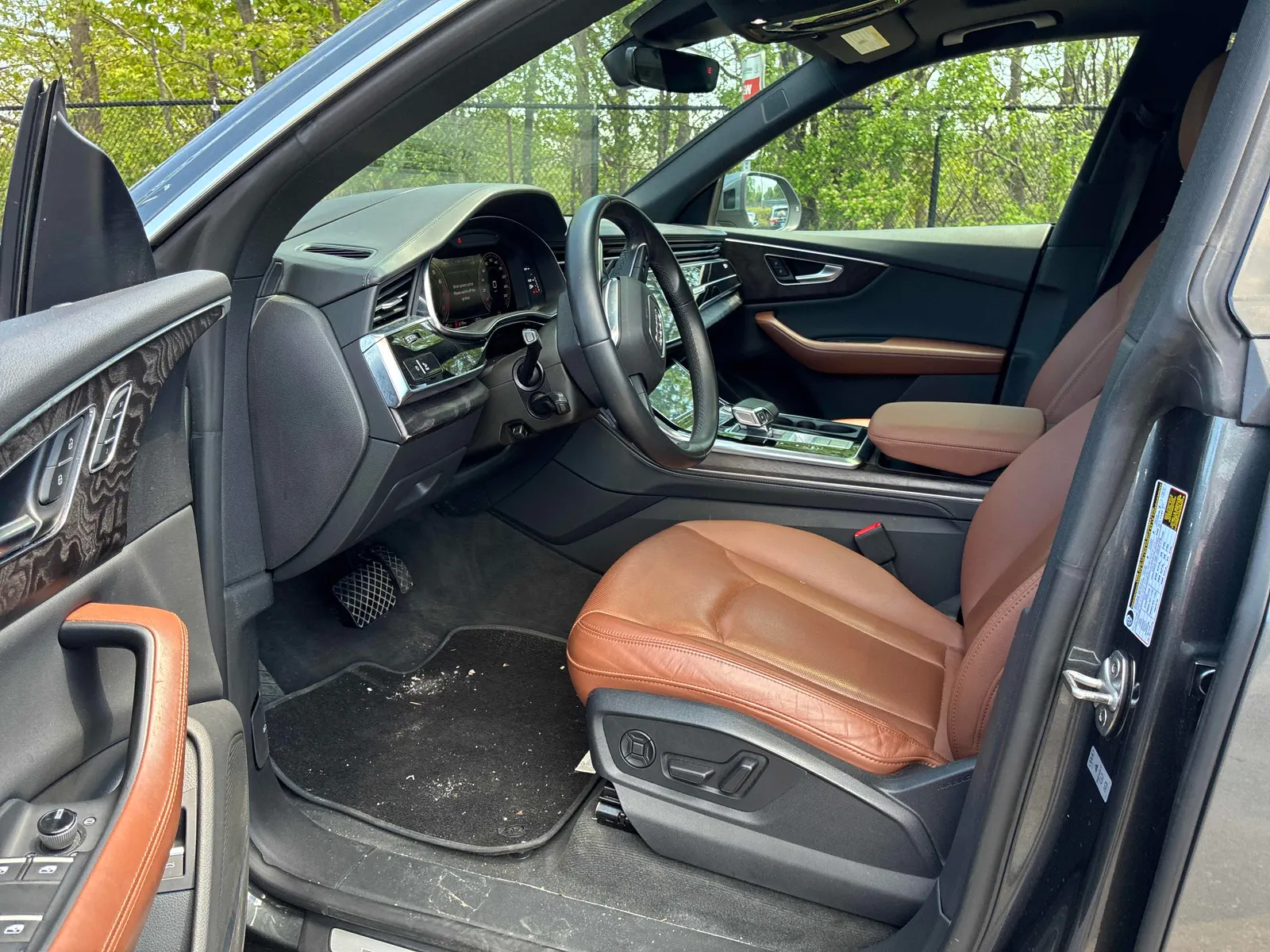 Interior driver side