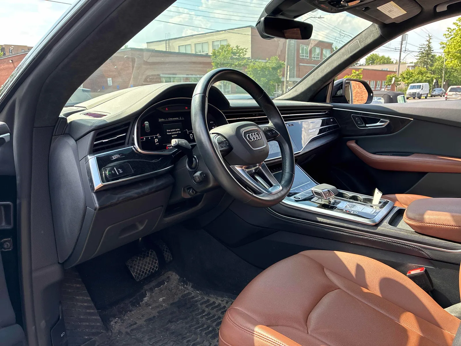Interior driver side