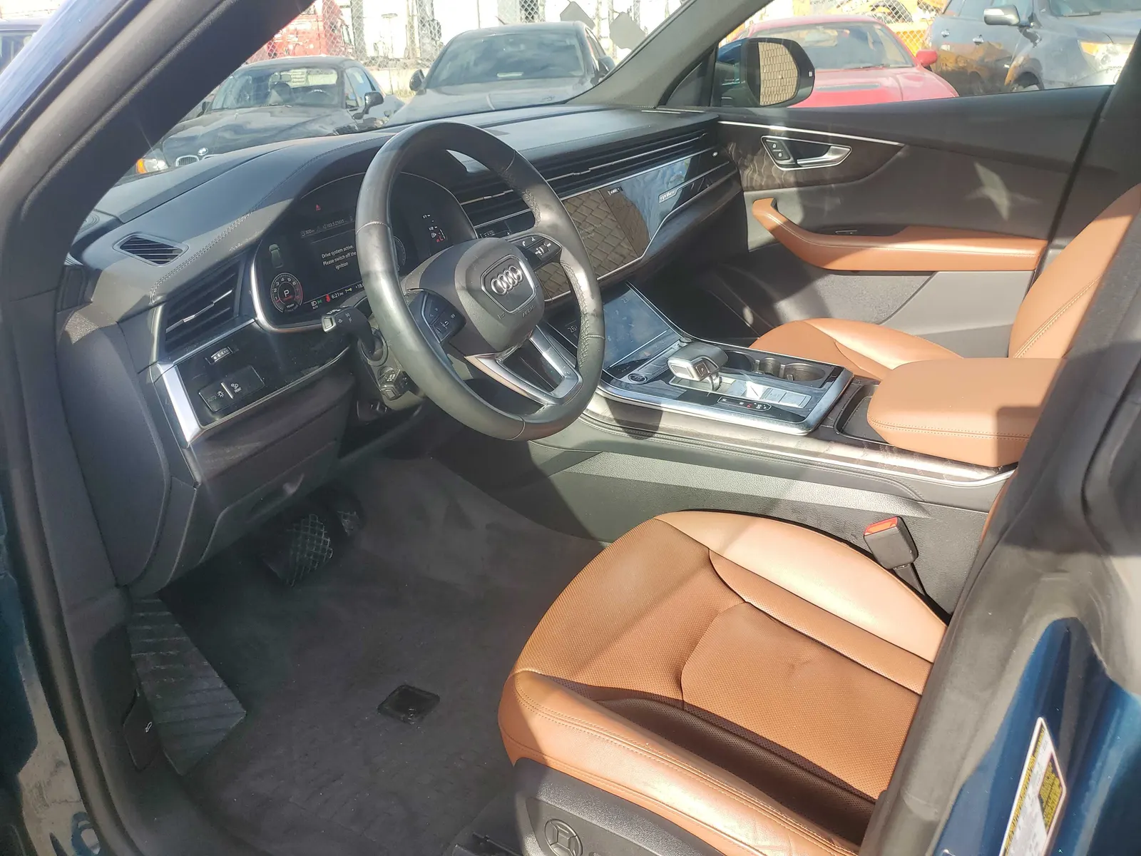 Interior driver side