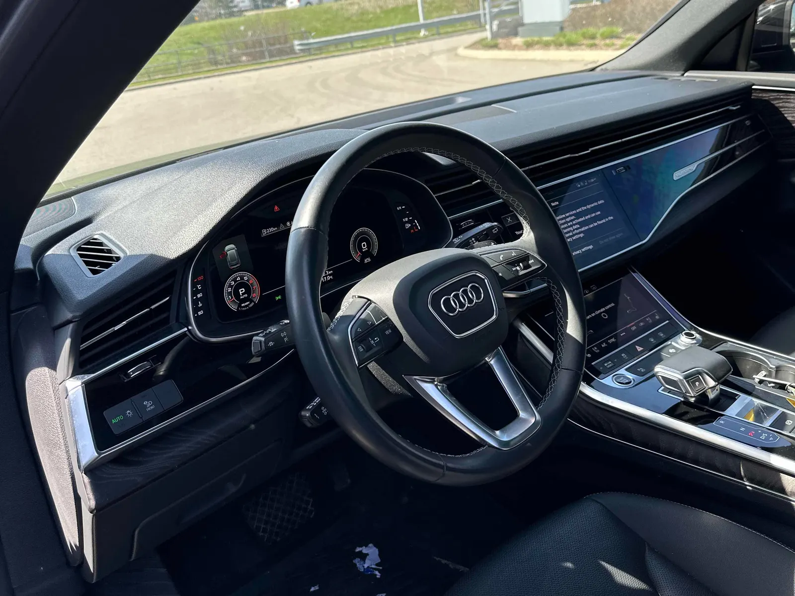 Interior driver side