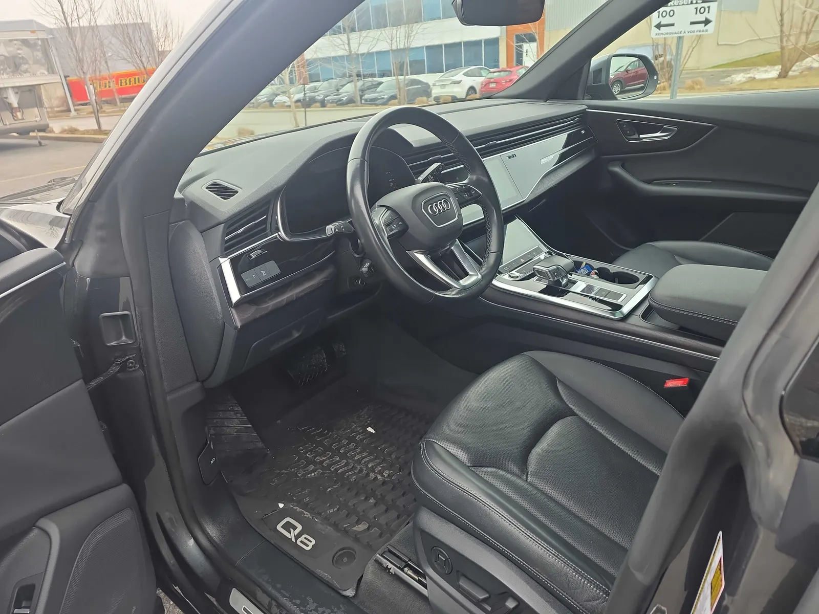 Interior driver side