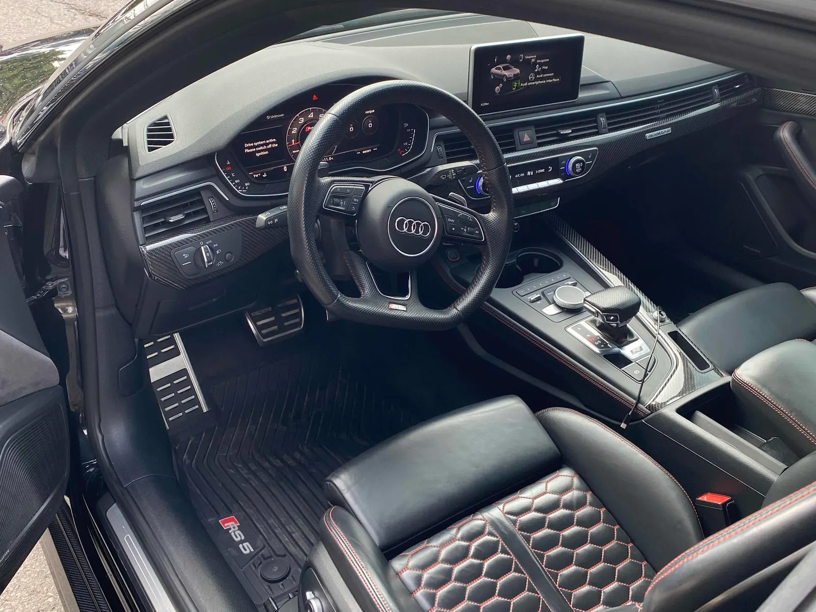 Interior driver side