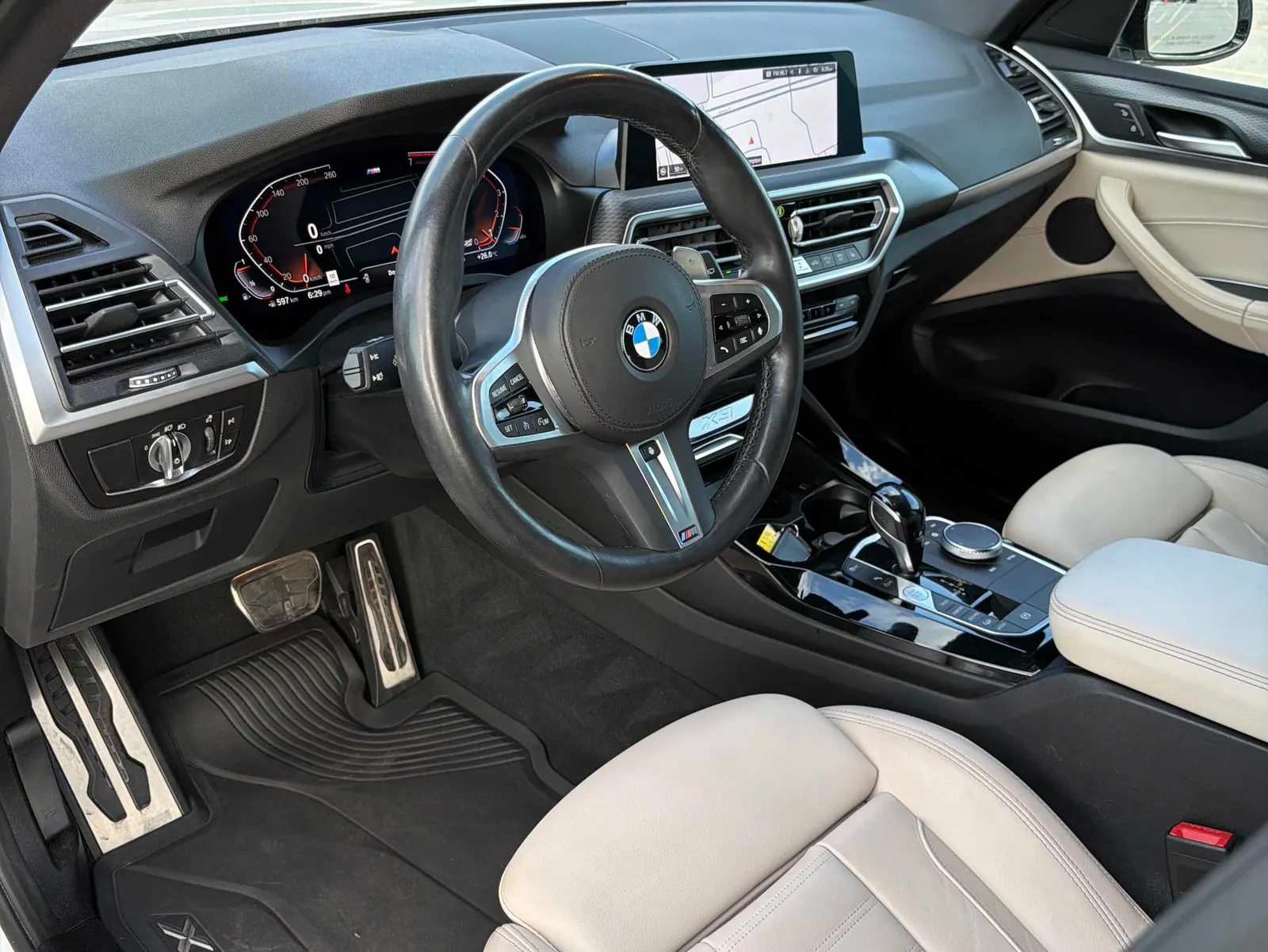 Interior driver side