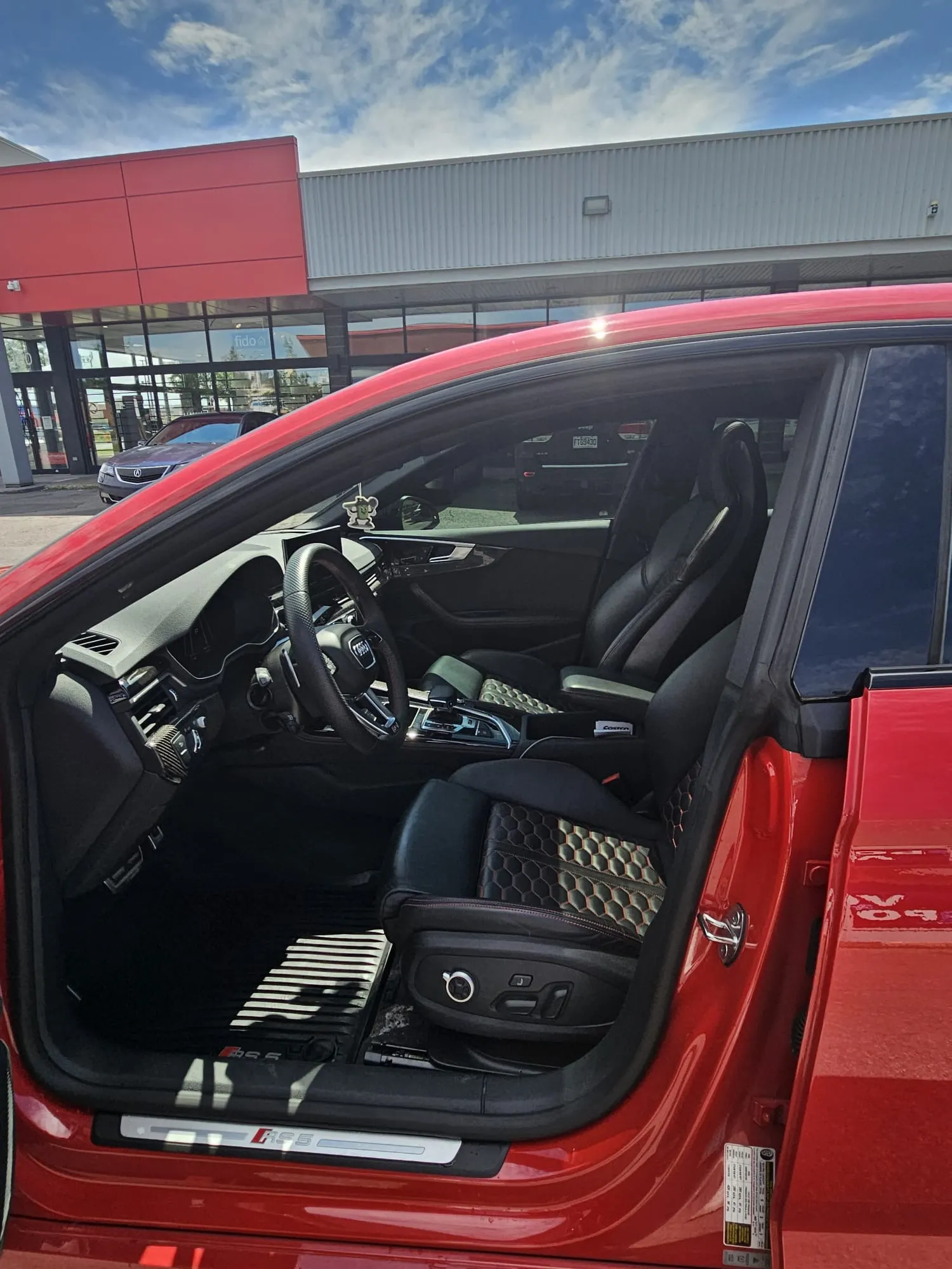 Interior driver side