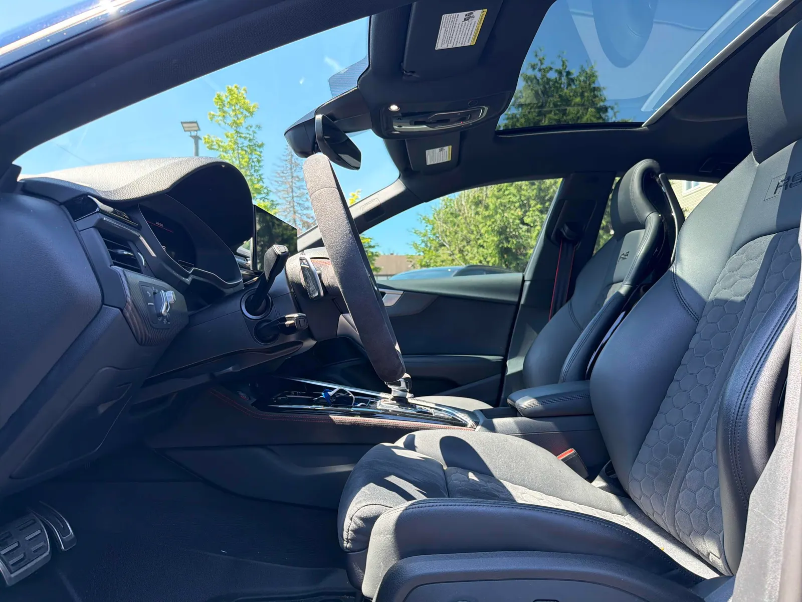 Interior driver side