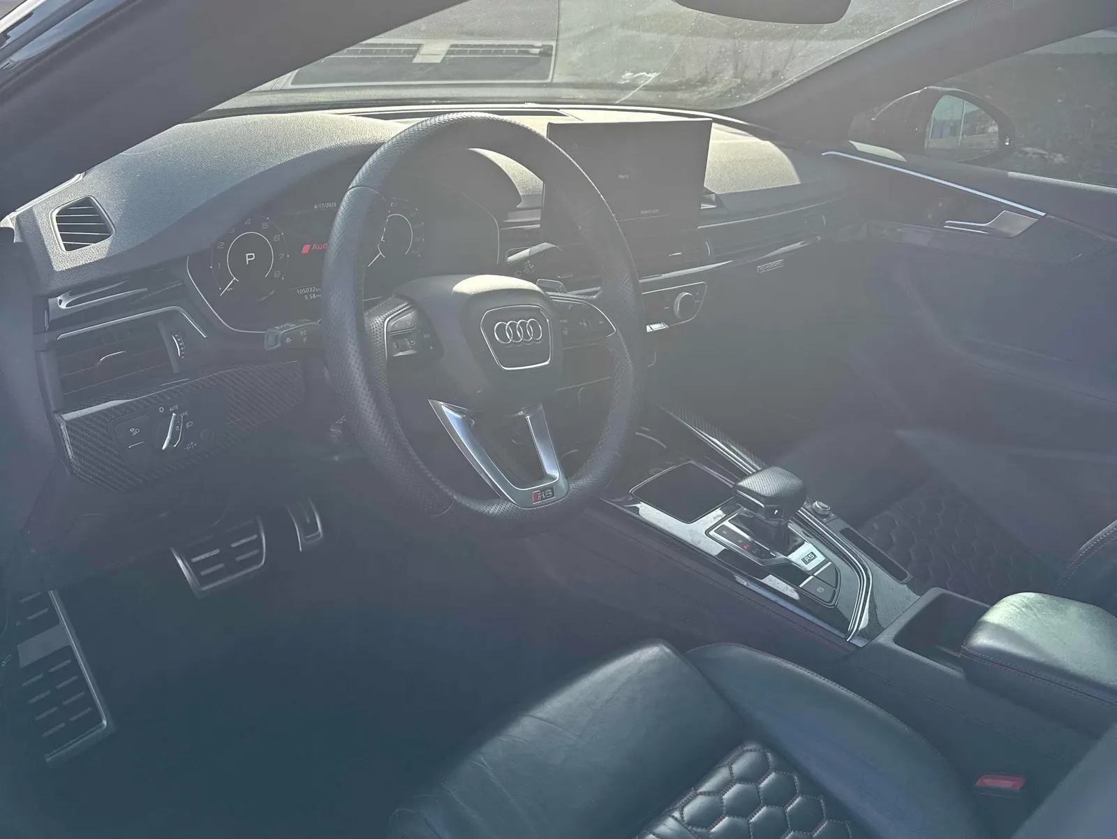 Interior driver side