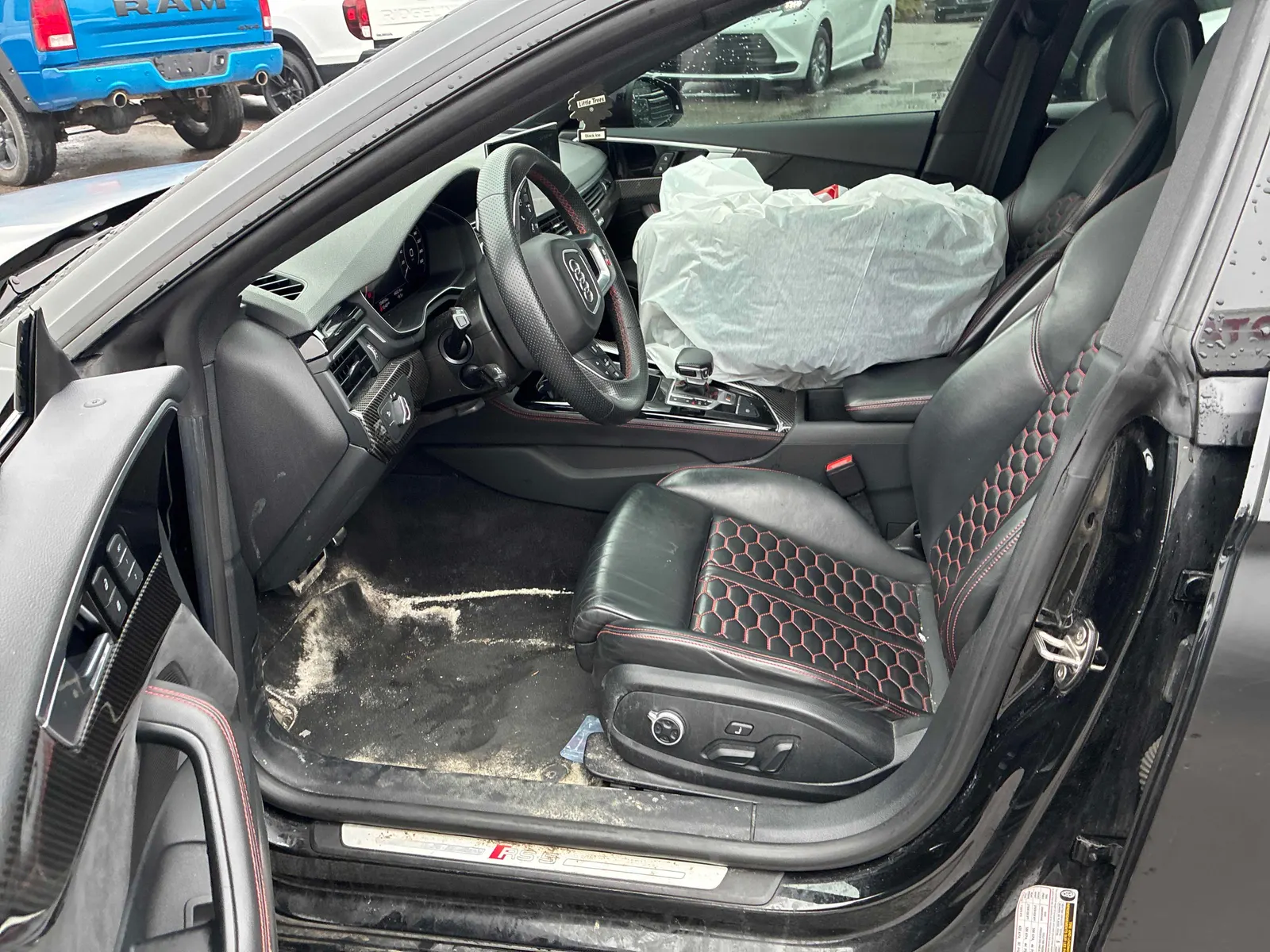 Interior driver side