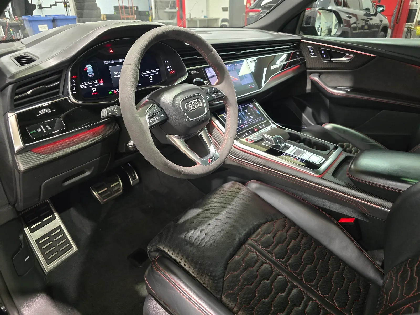 Interior driver side