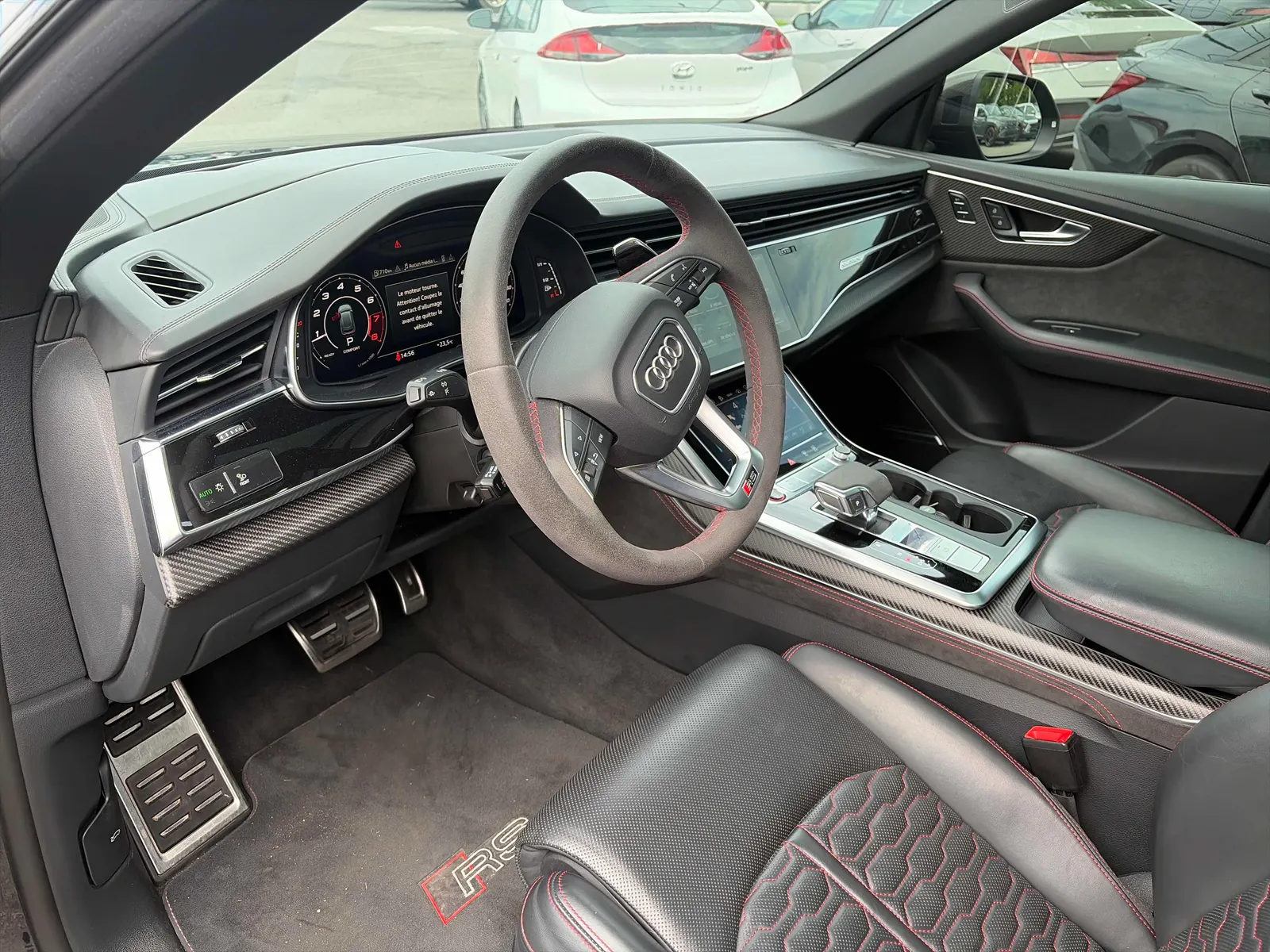 Interior driver side