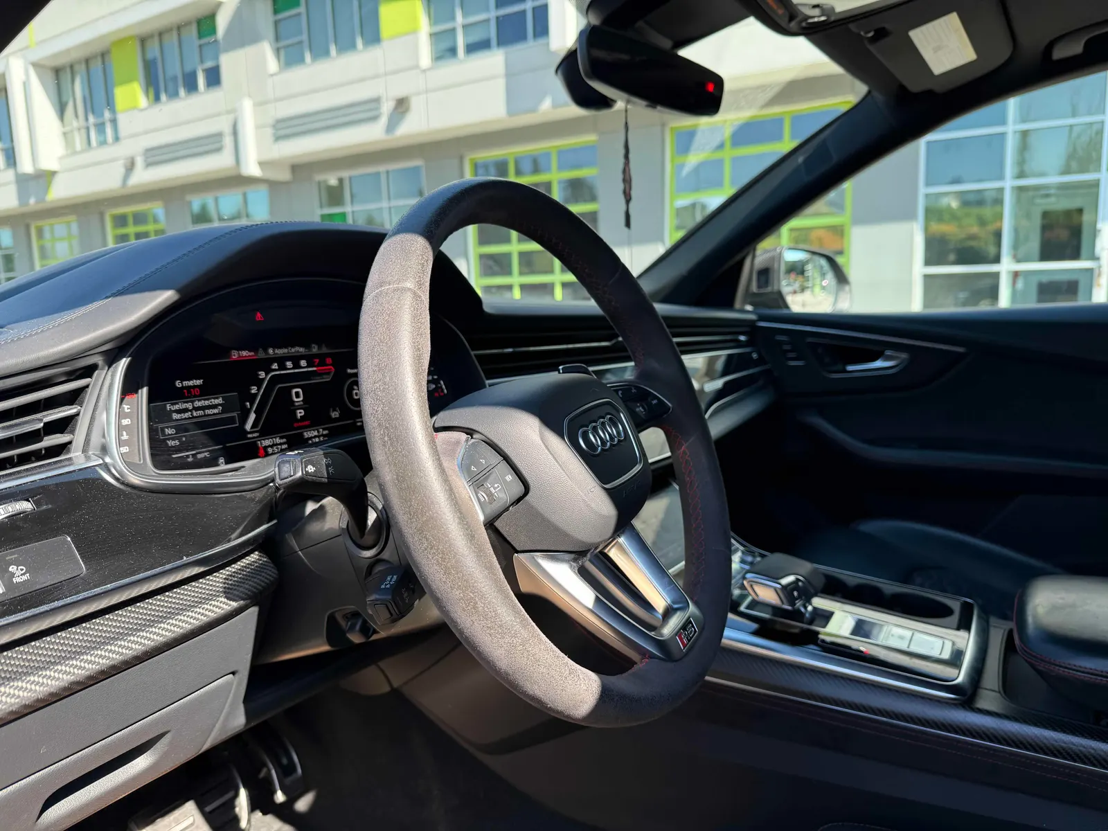 Interior driver side