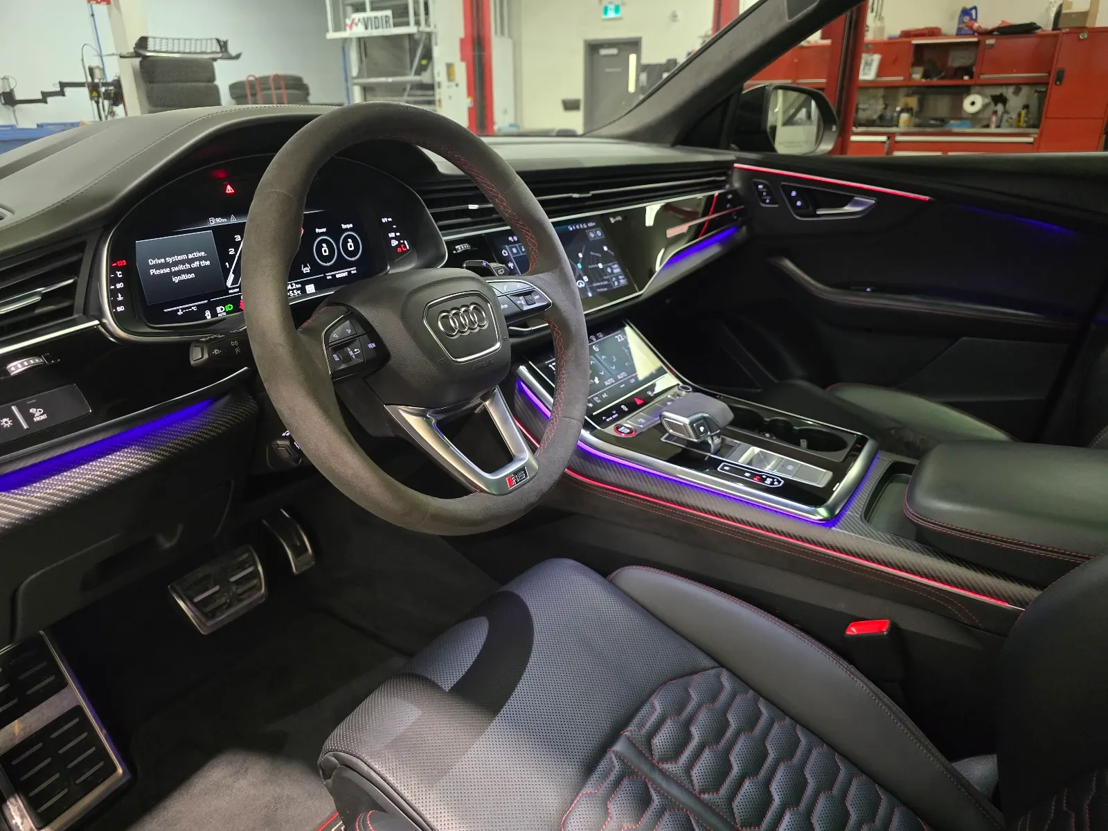 Interior driver side