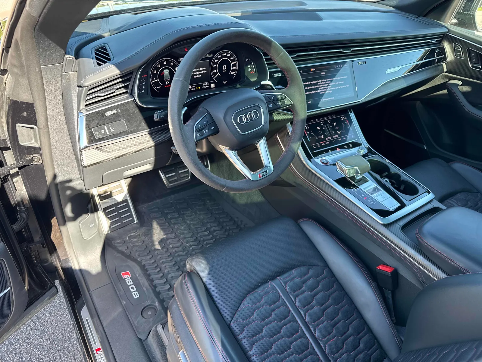 Interior driver side