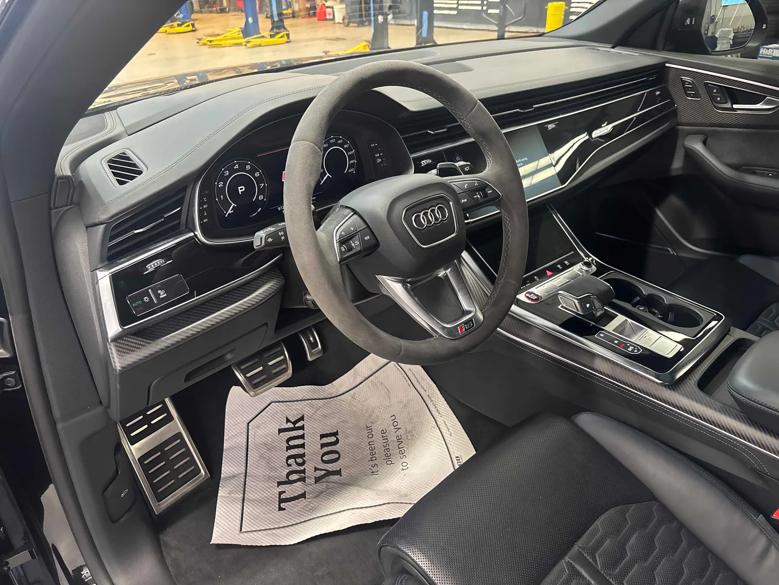 Interior driver side