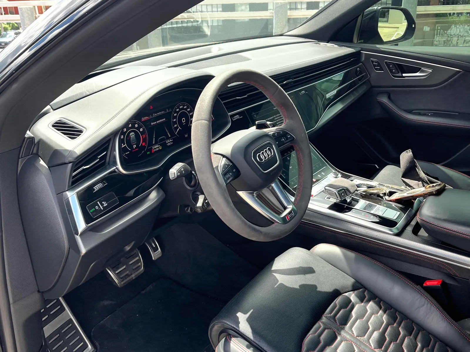Interior driver side