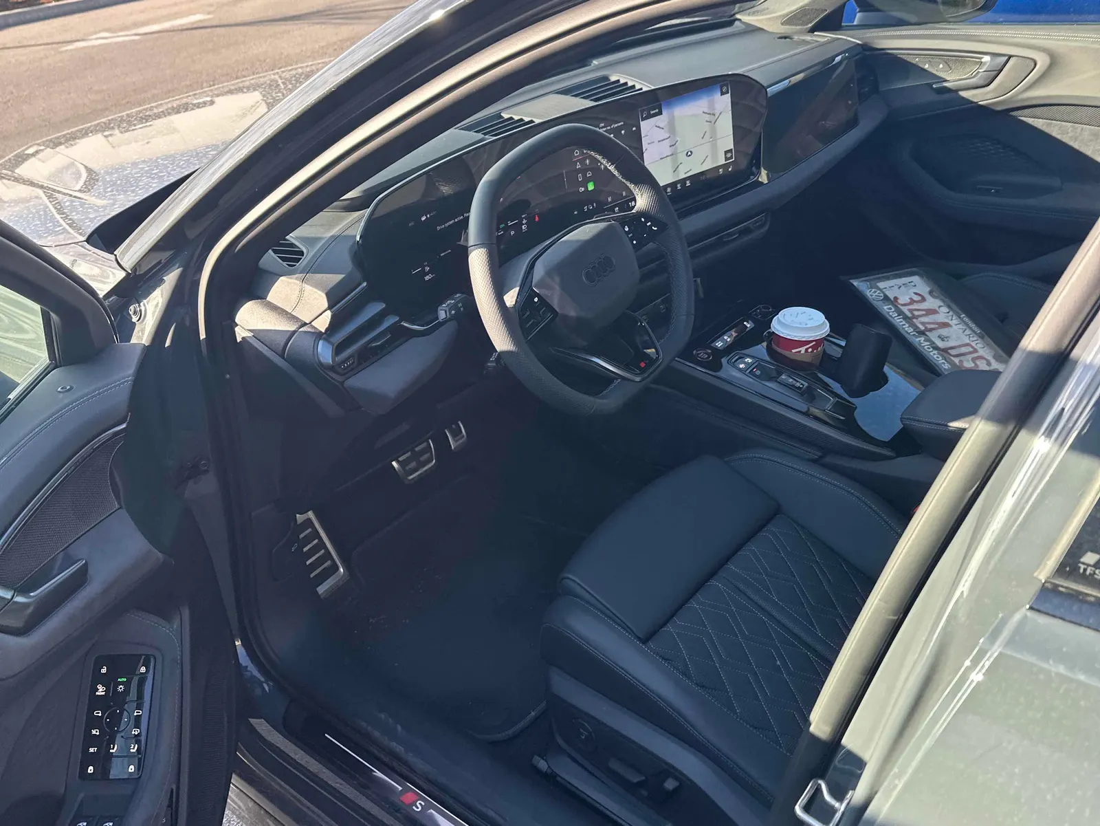 Interior driver side