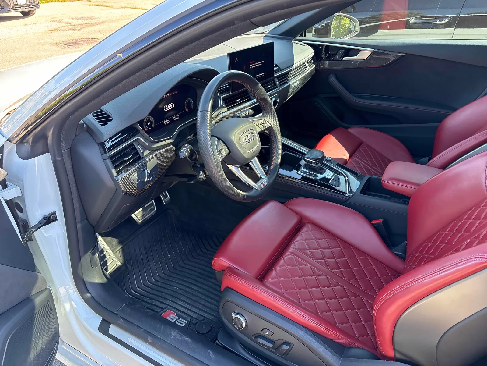 Interior driver side