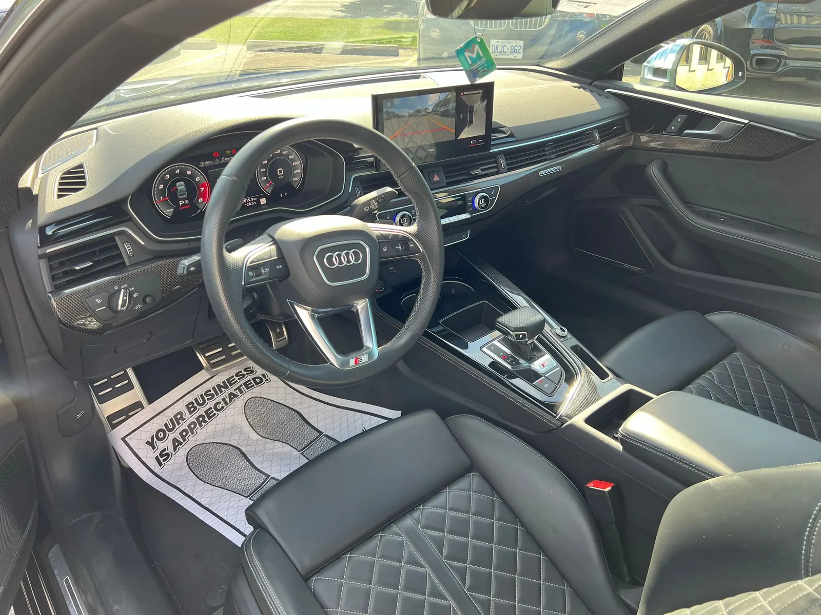 Interior driver side