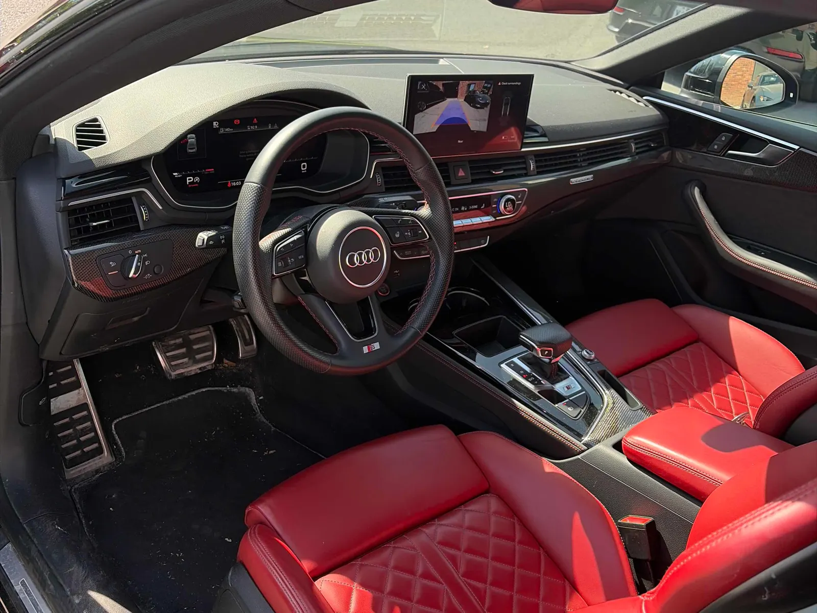 Interior driver side