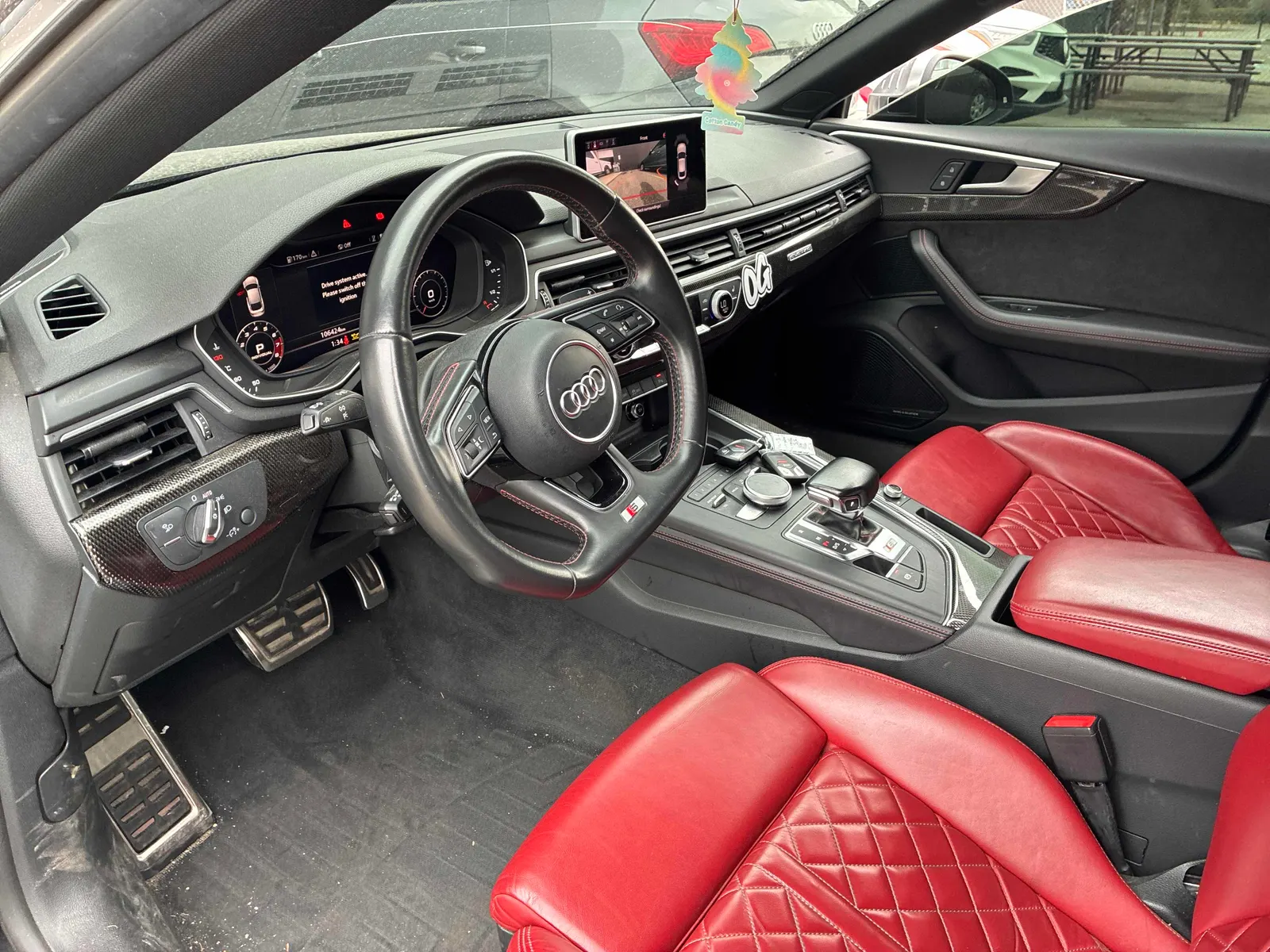 Interior driver side