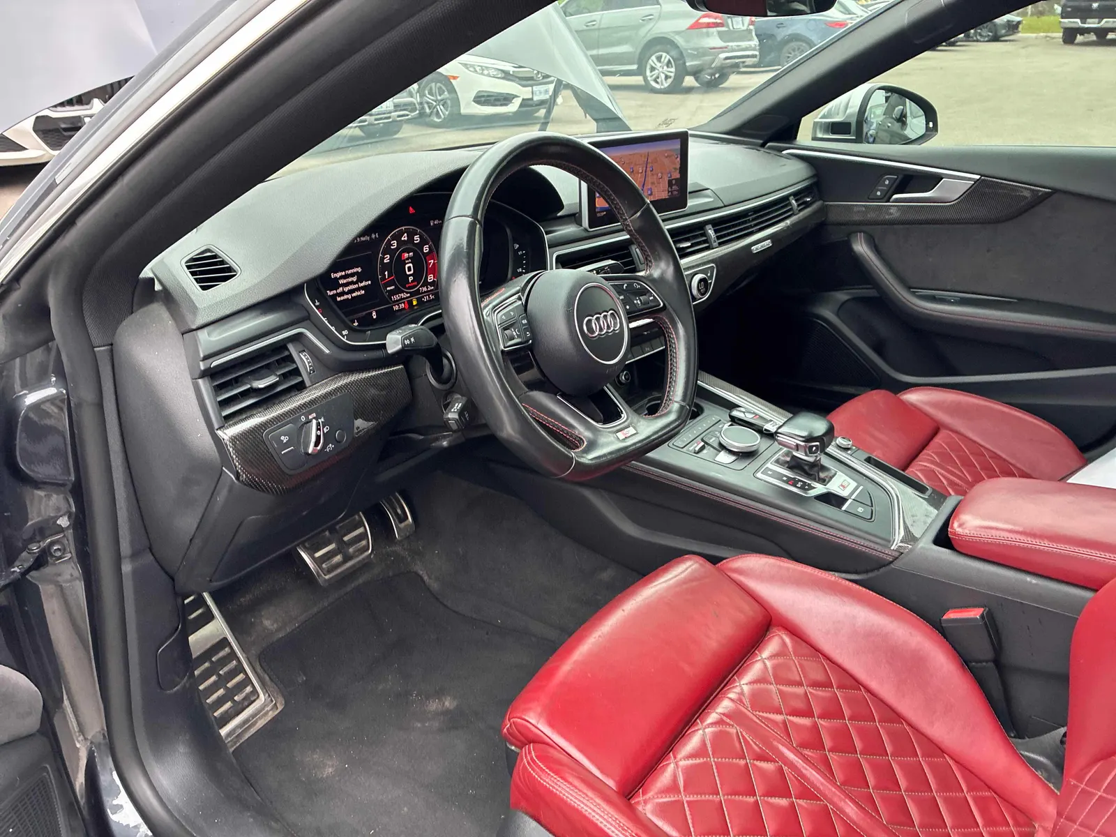 Interior driver side