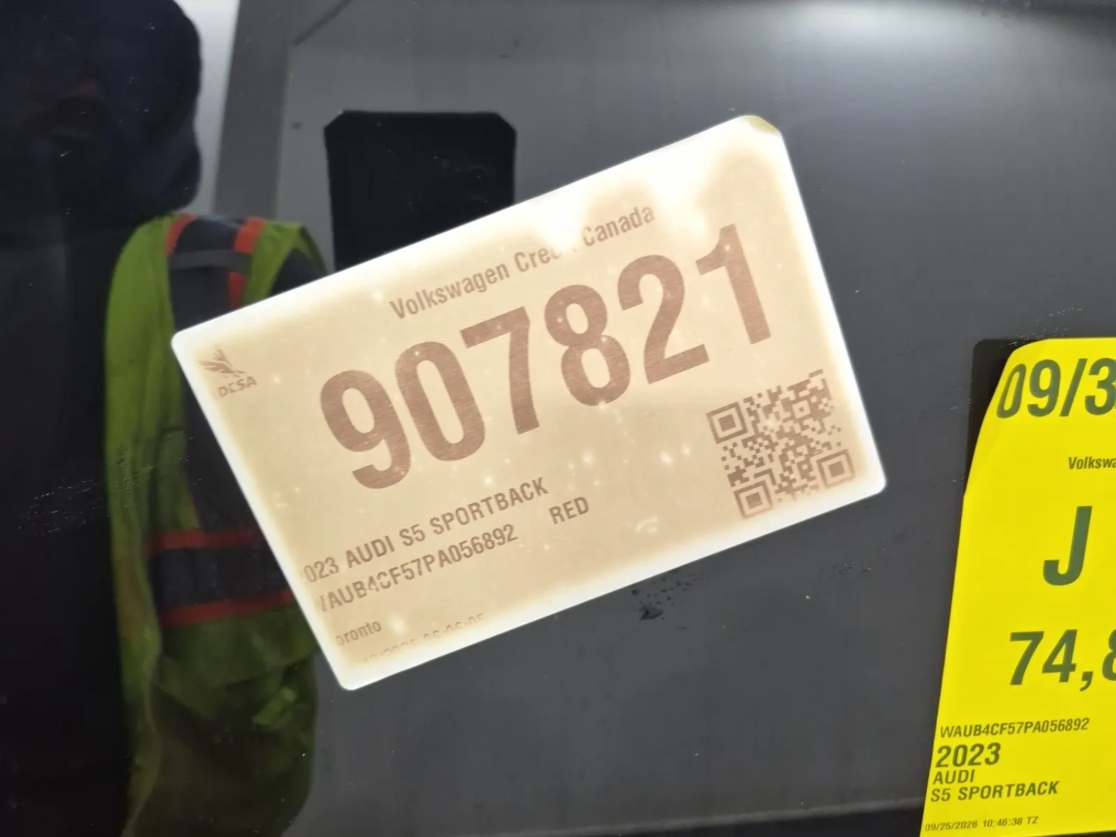 Inventory Label Photo