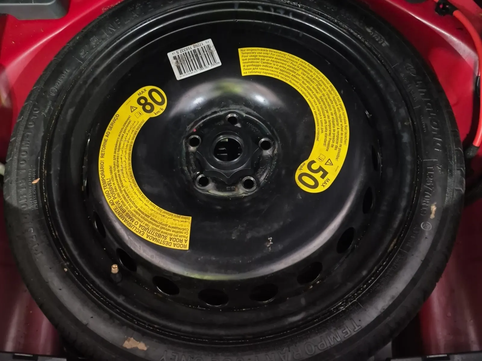 Spare Tire & Wheel Photo