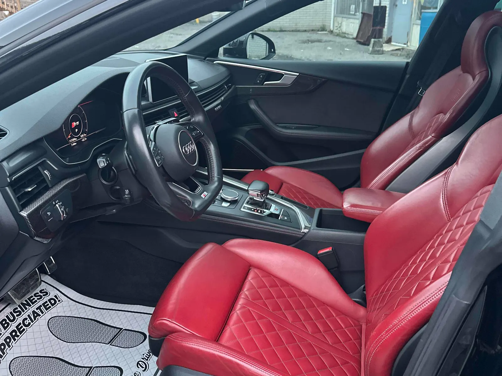 Interior driver side