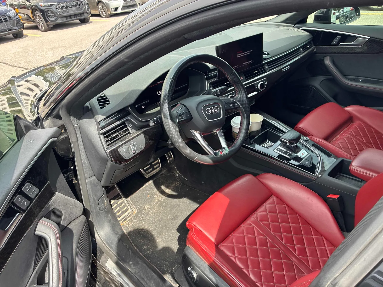 Interior driver side