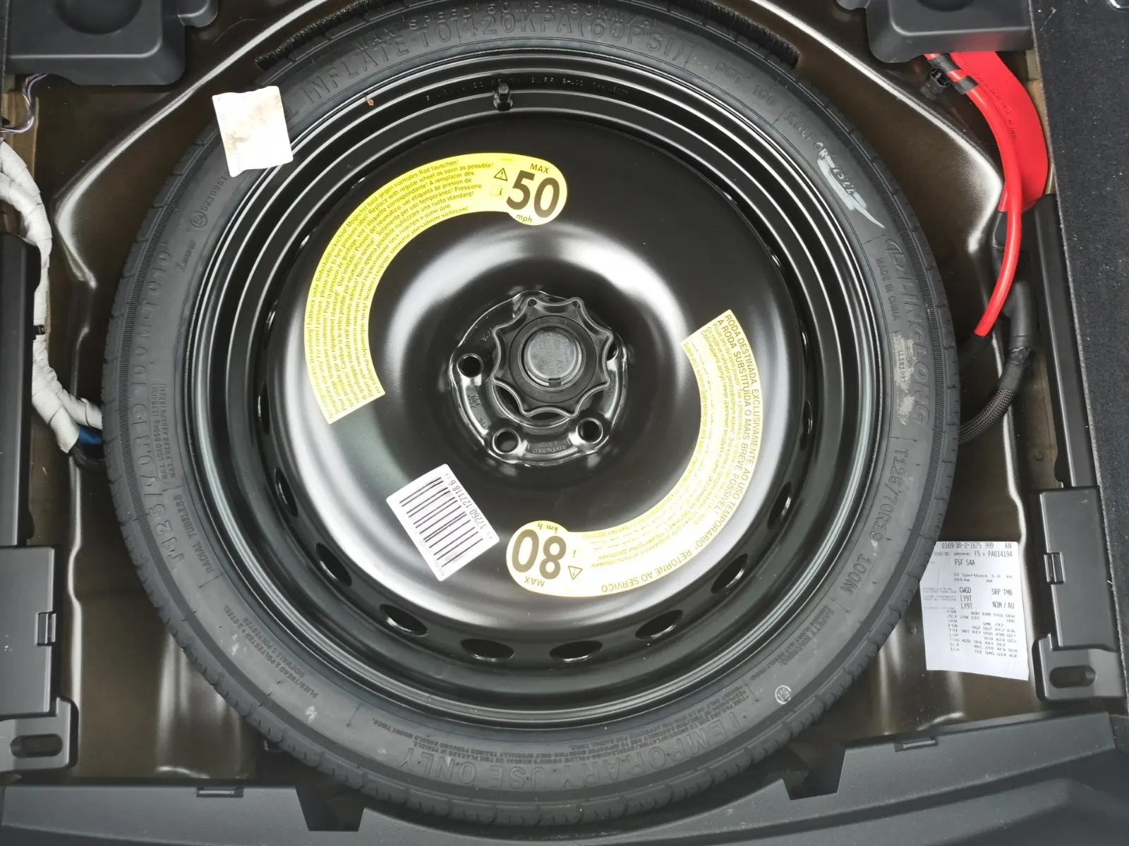 Spare Tire & Wheel Photo
