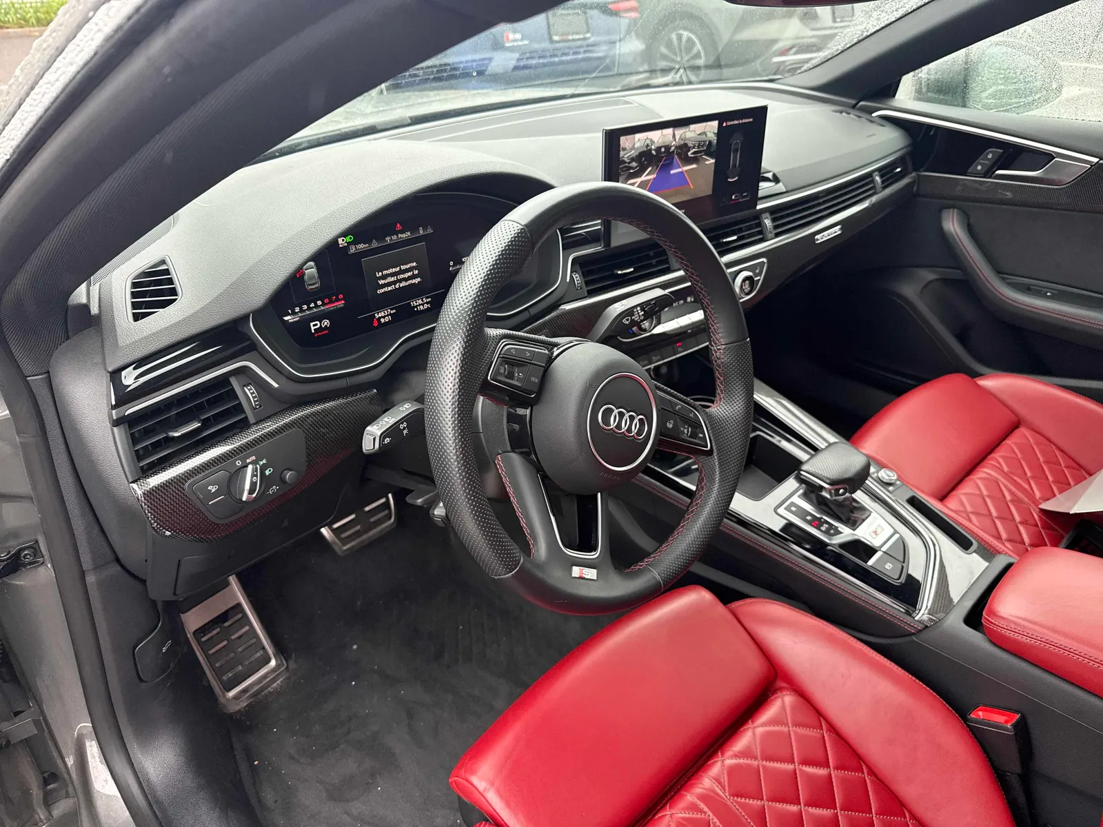 Interior driver side