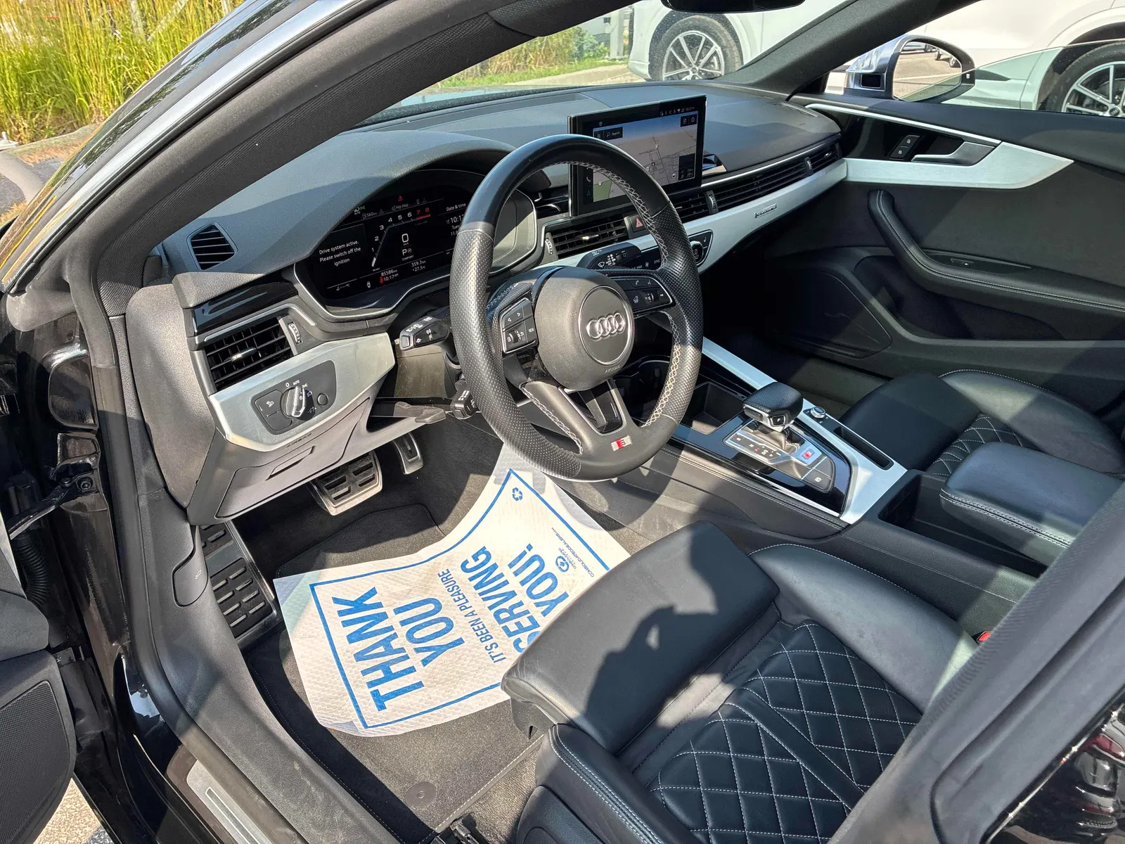 Interior driver side