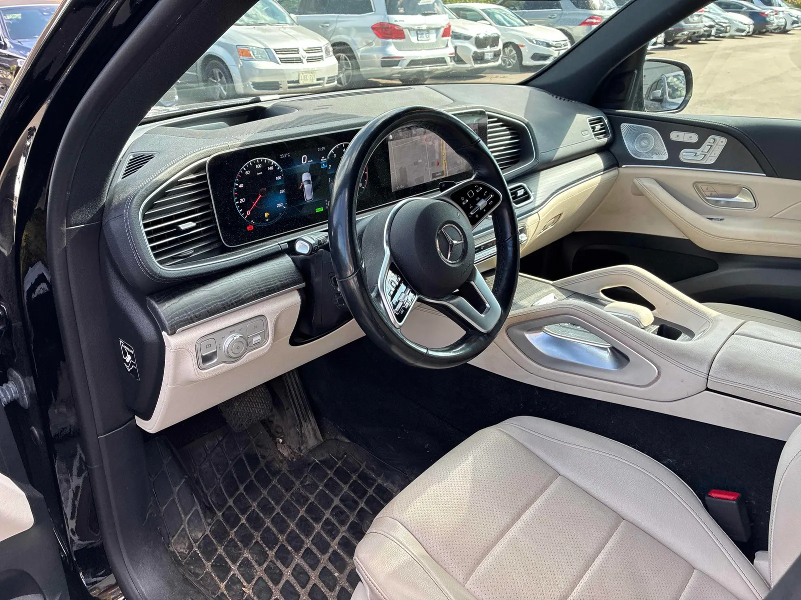 Interior driver side