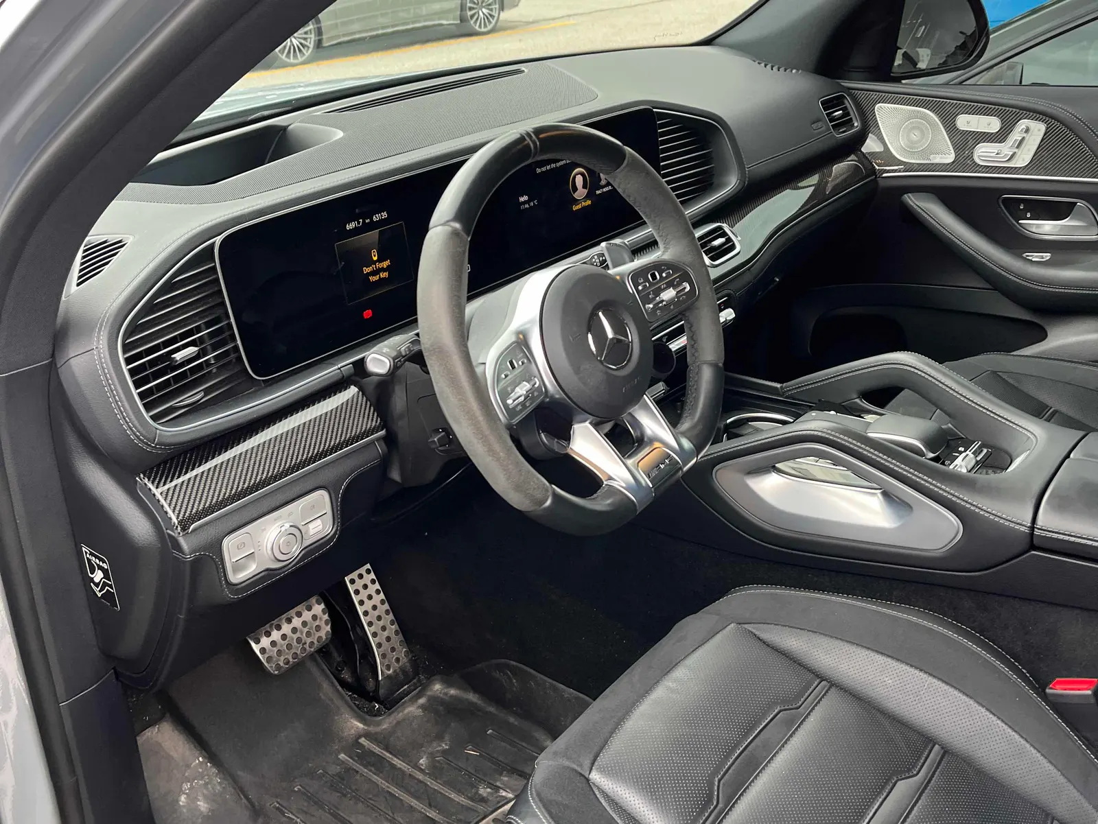 Interior driver side