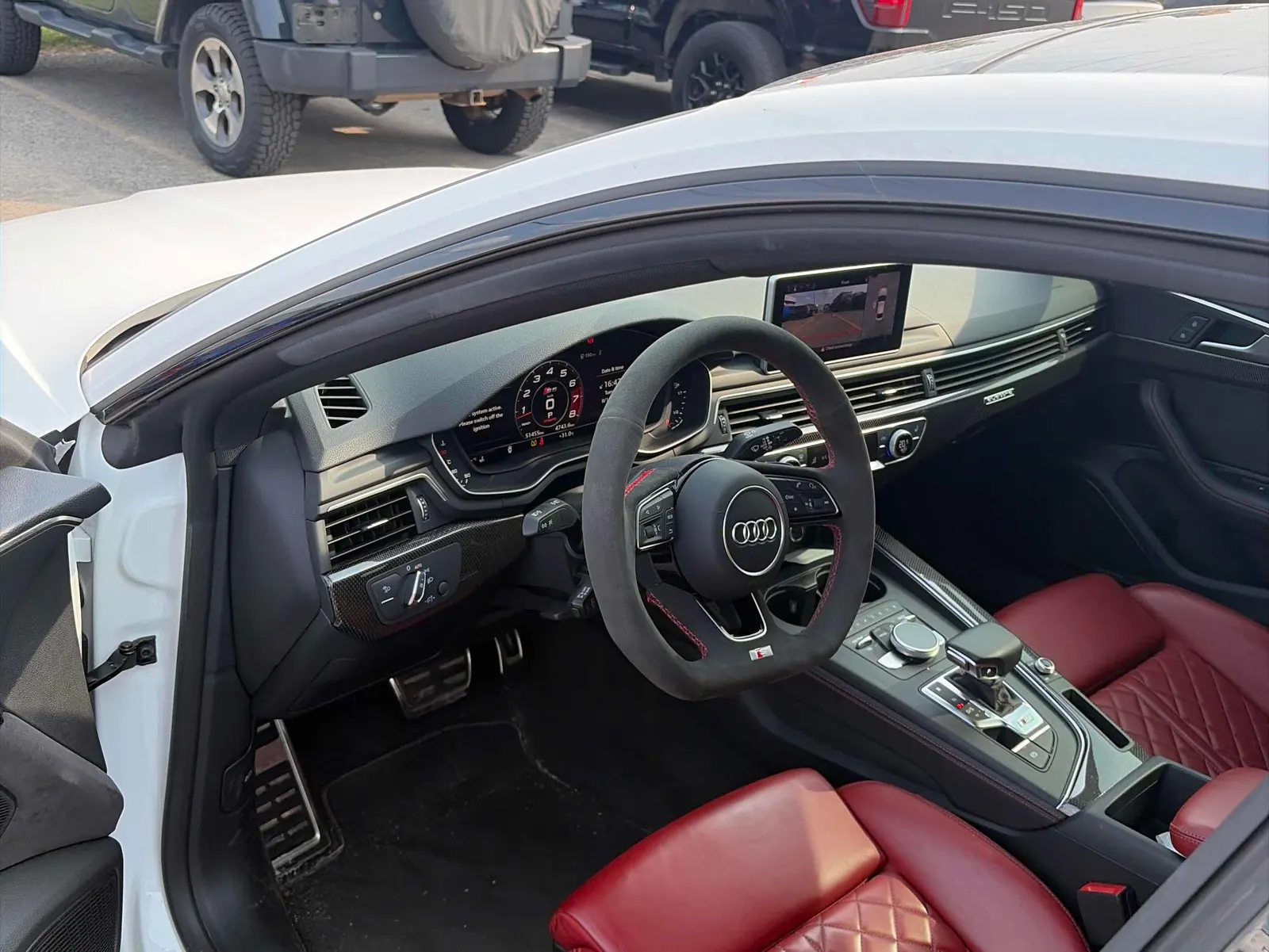 Interior driver side