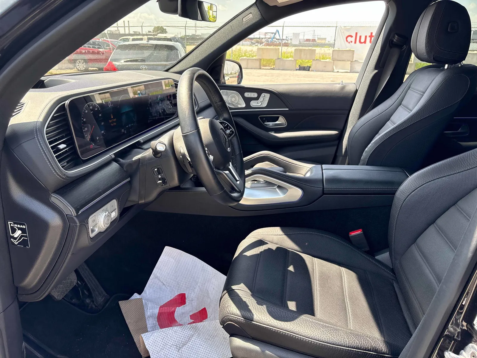 Interior driver side