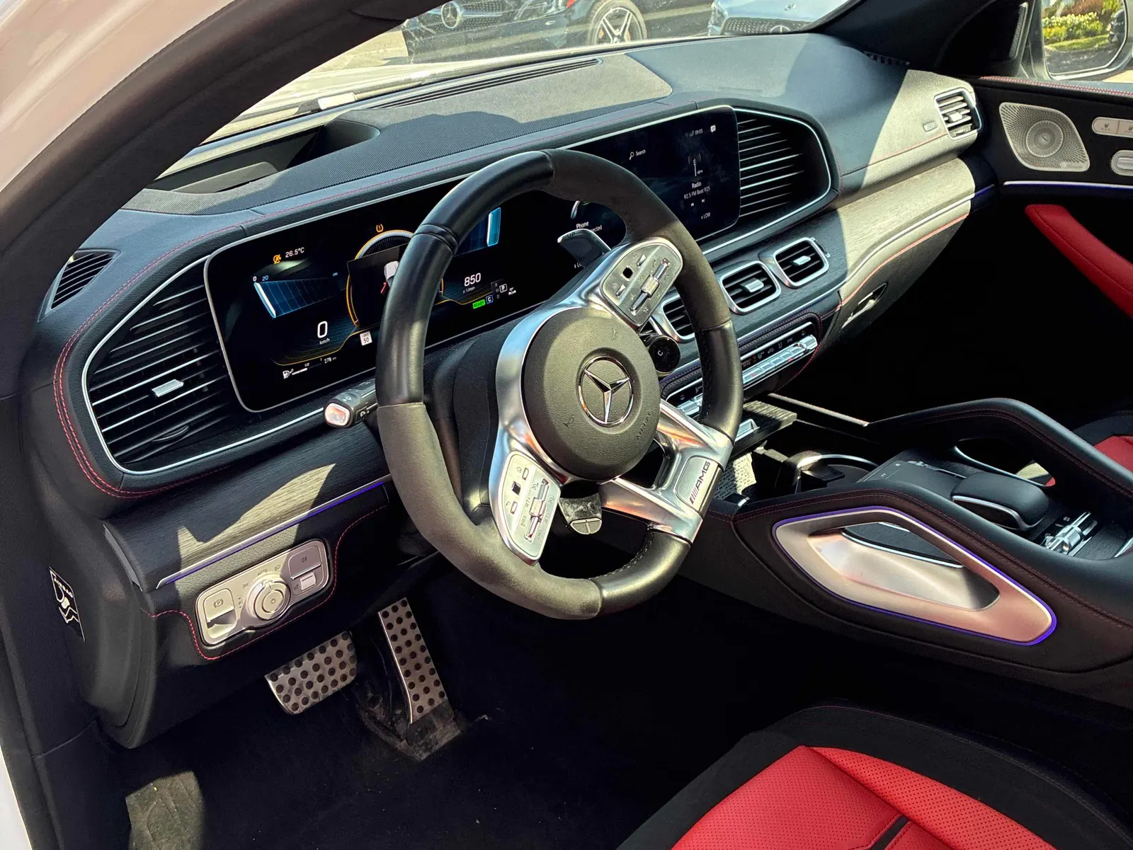 Interior driver side