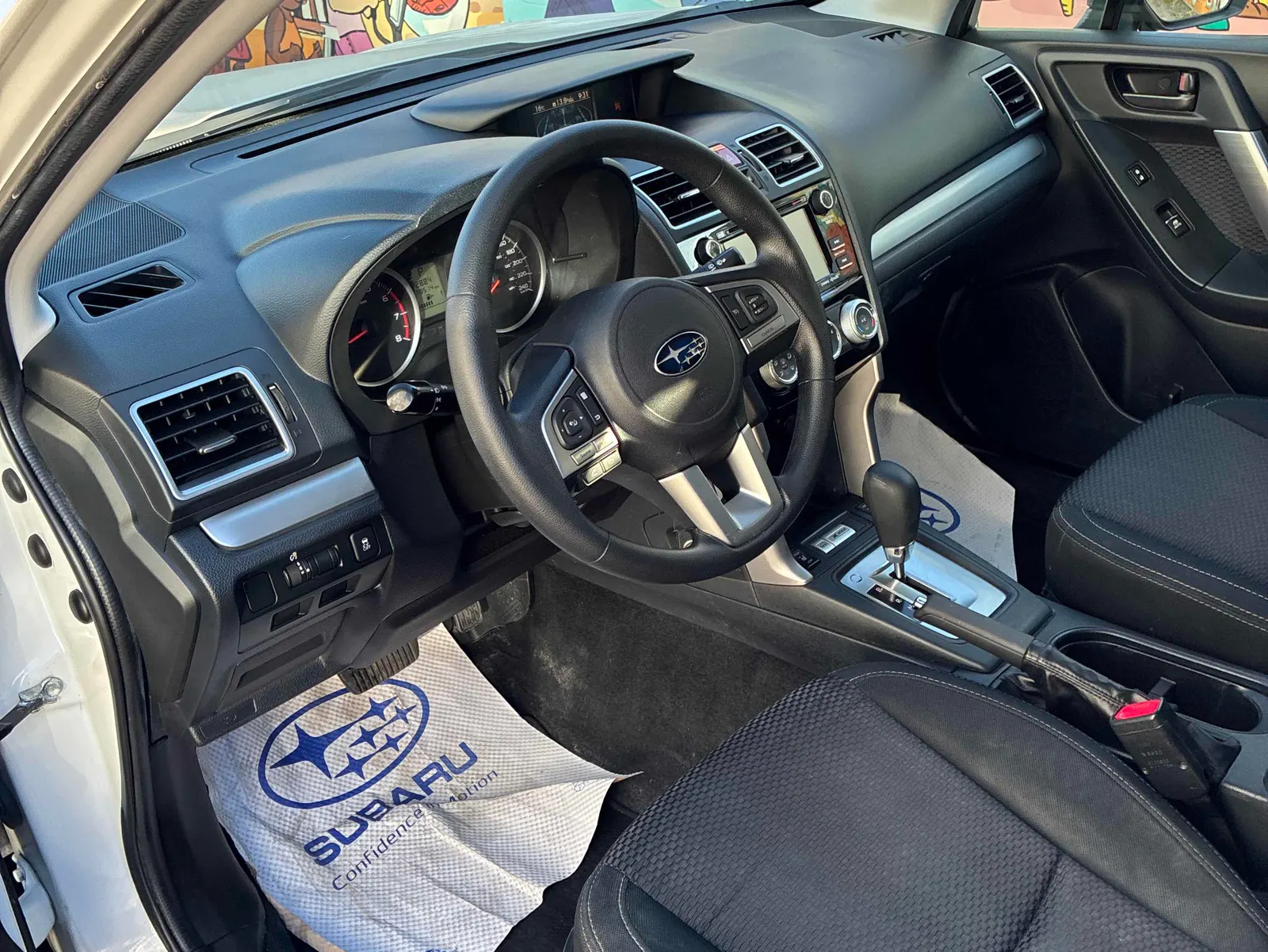 Interior driver side