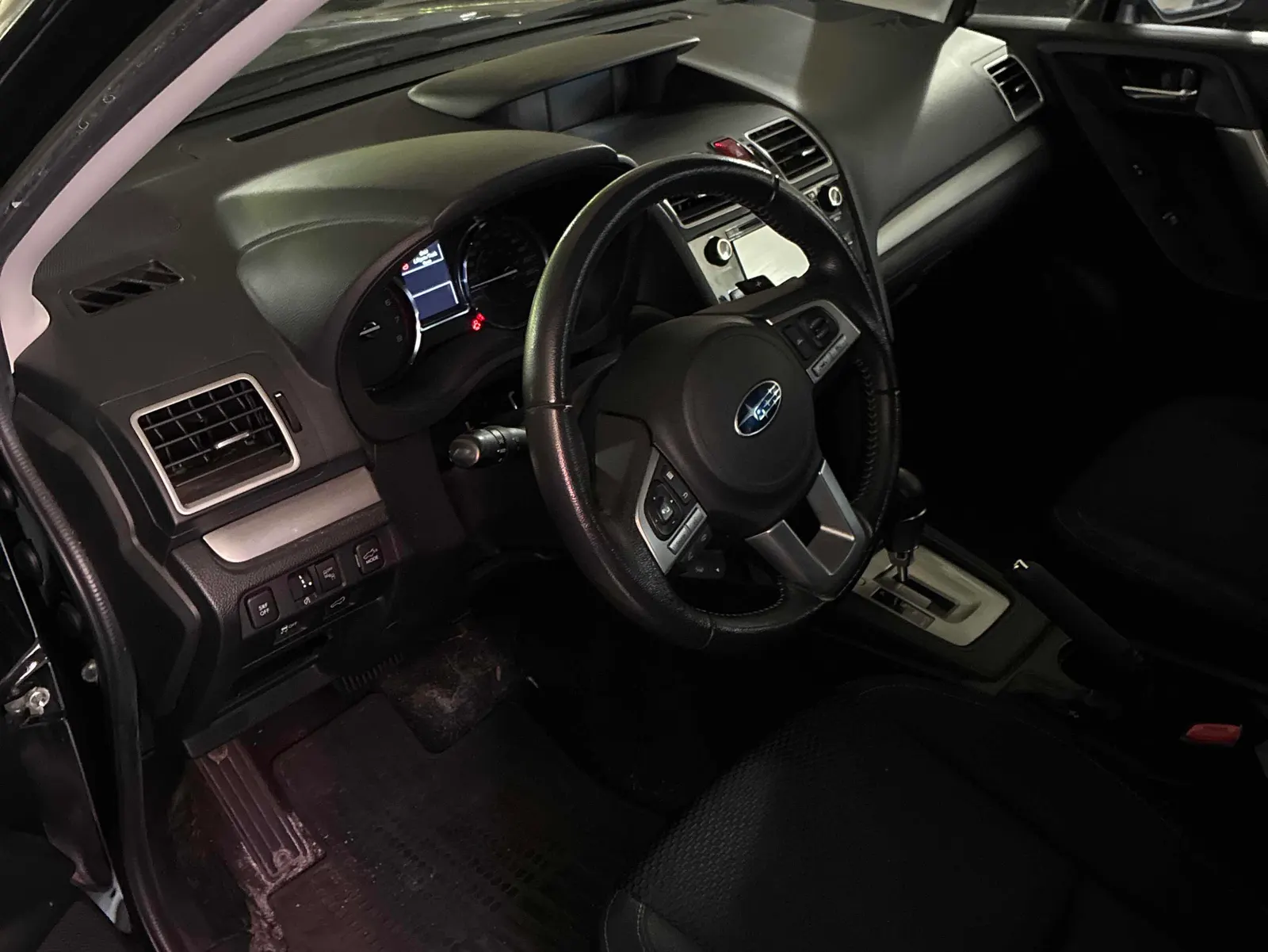 Interior driver side