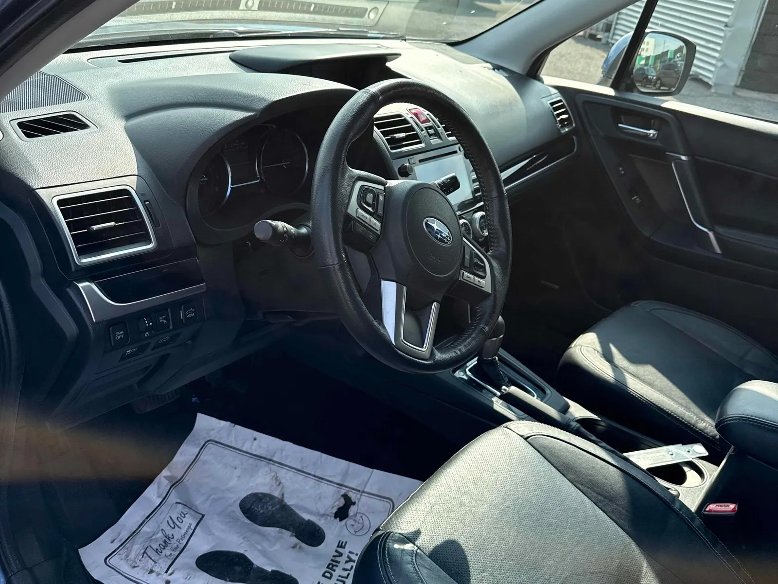 Interior driver side