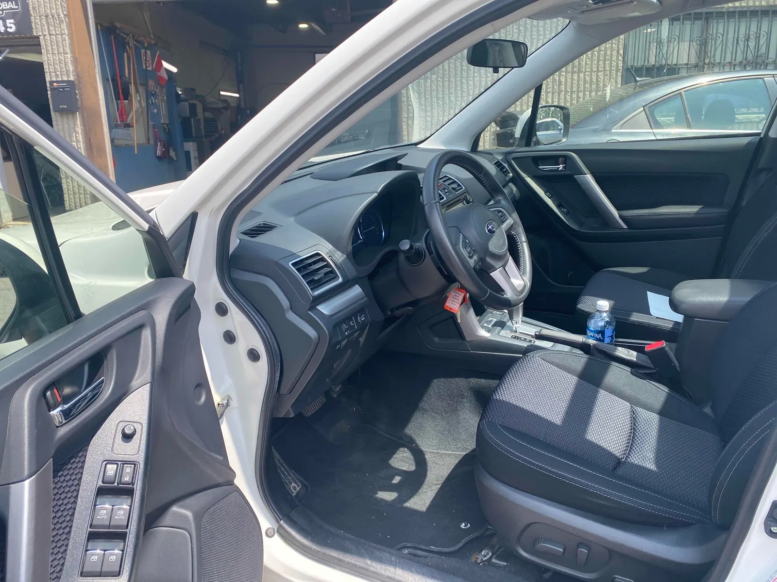 Interior driver side