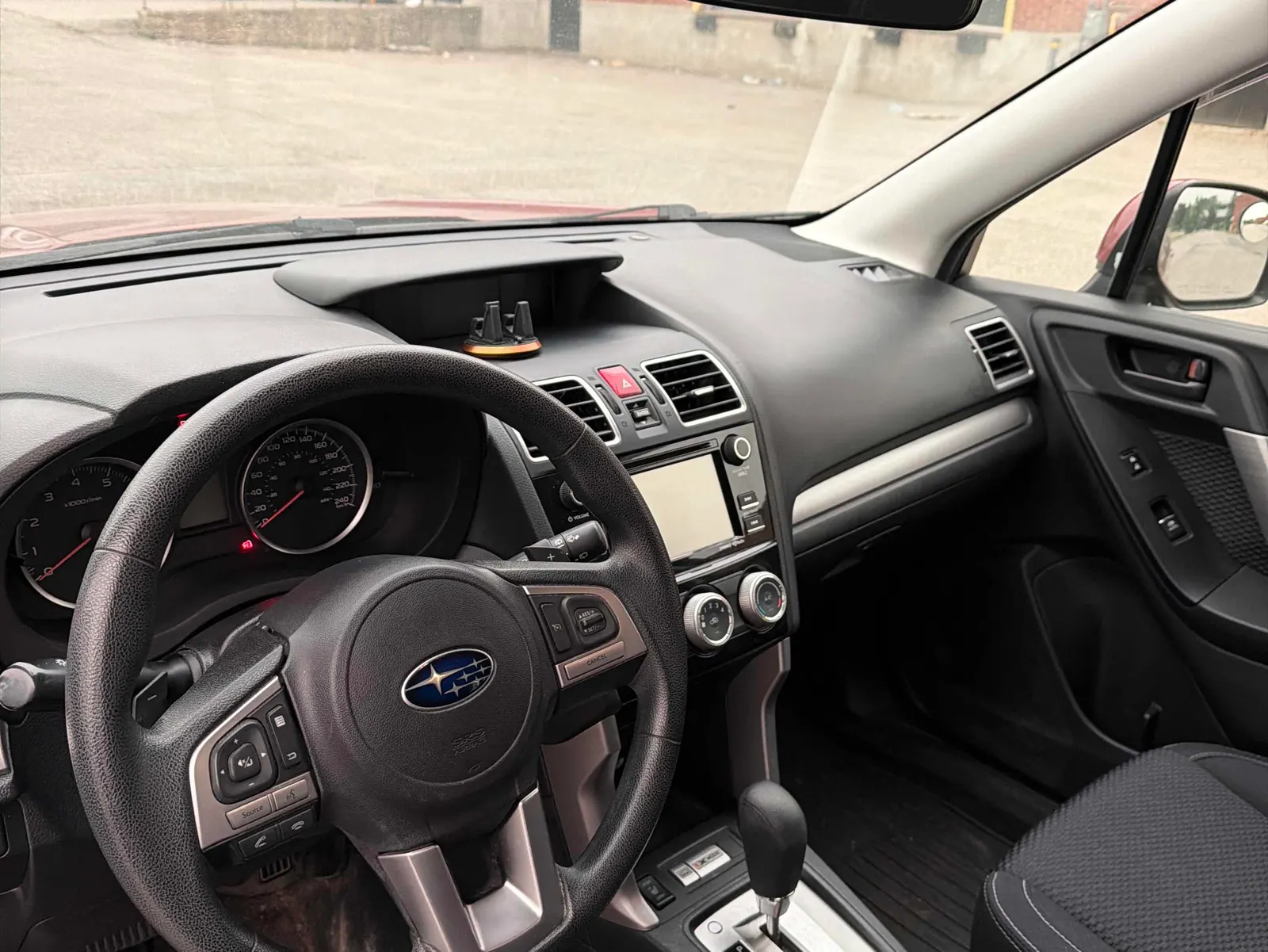 Interior driver side