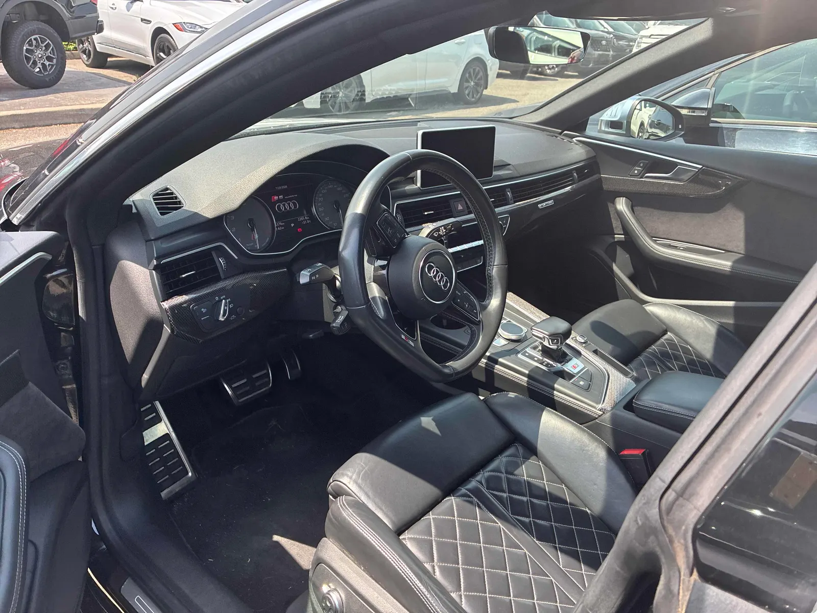 Interior driver side