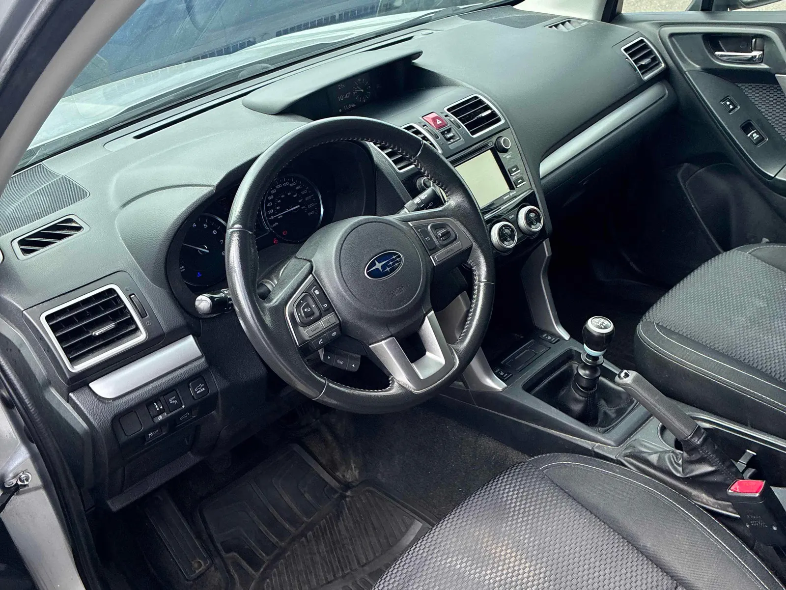 Interior driver side