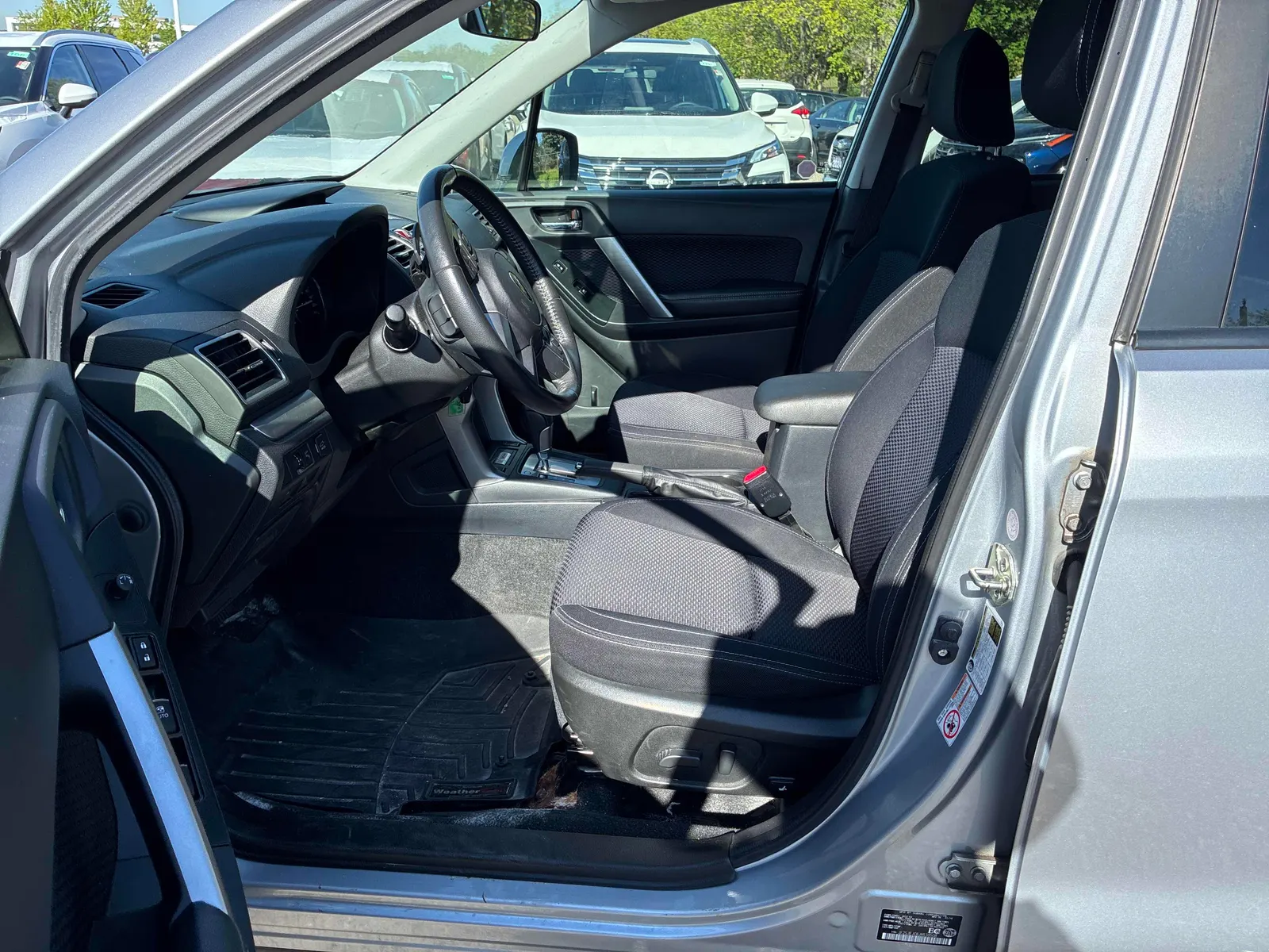 Interior driver side