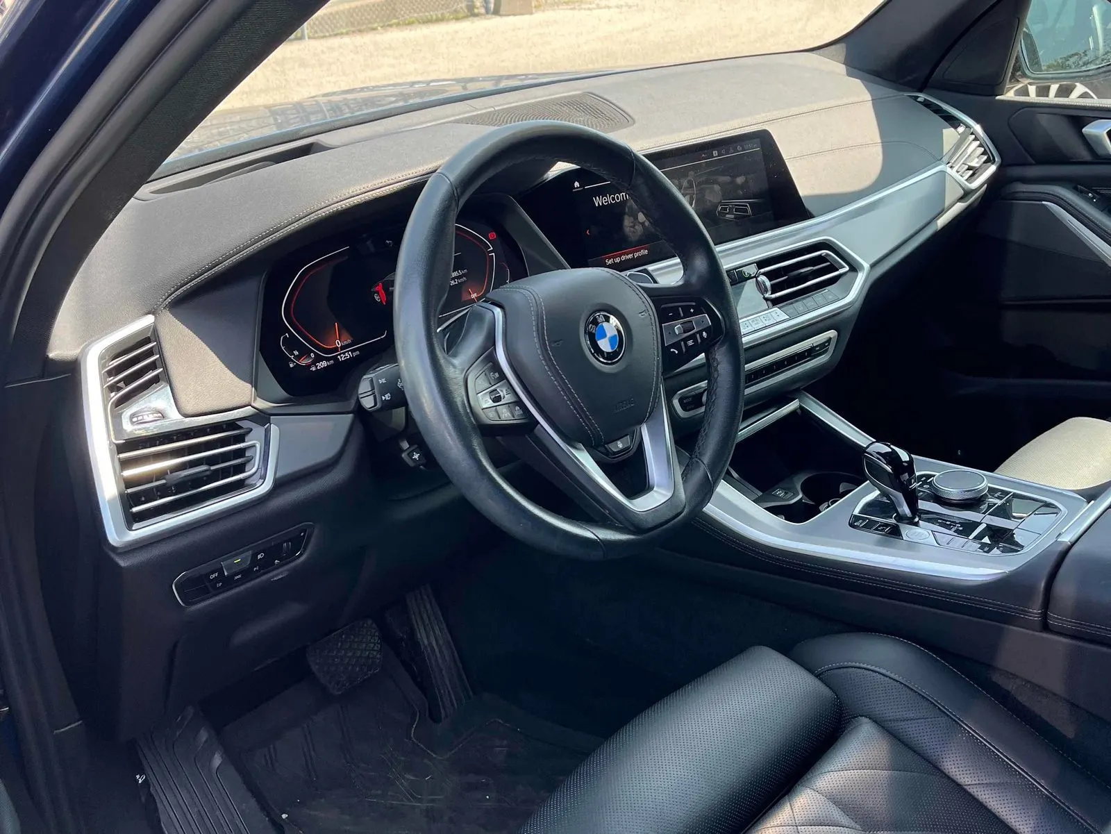Interior driver side